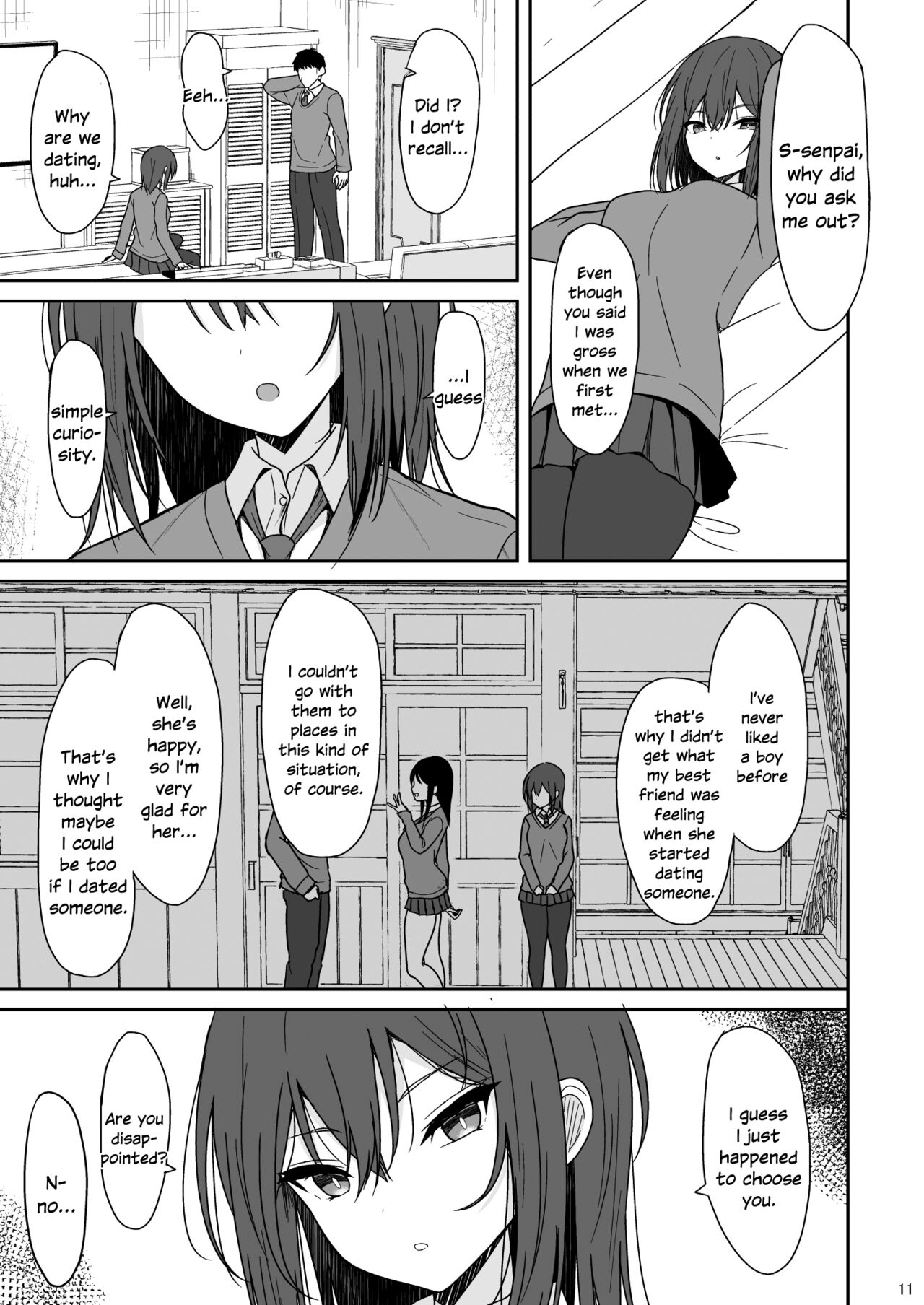 Tsumetai Senpai ga Mukyoka Nakadashi Sareru made page 10