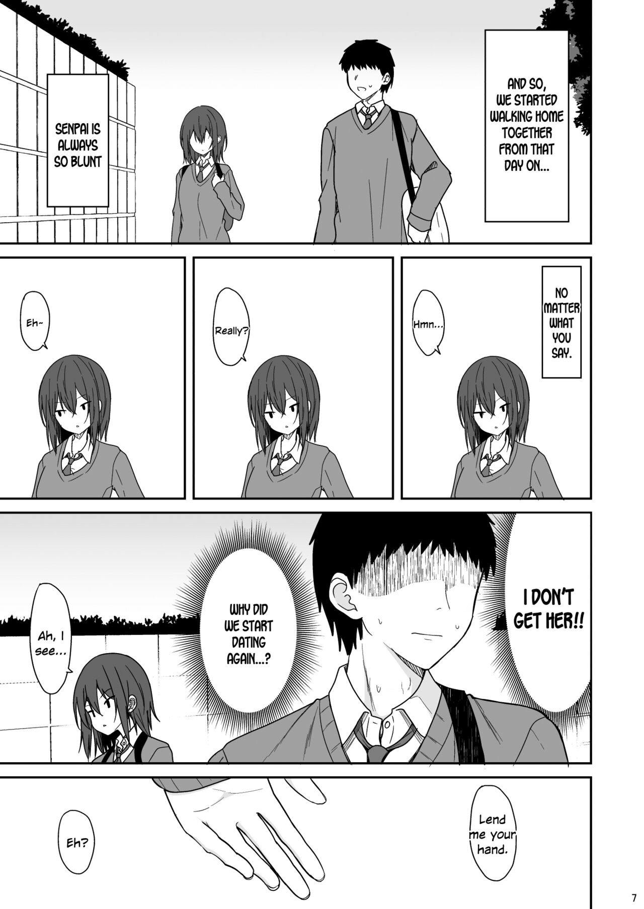 Tsumetai Senpai ga Mukyoka Nakadashi Sareru made page 6