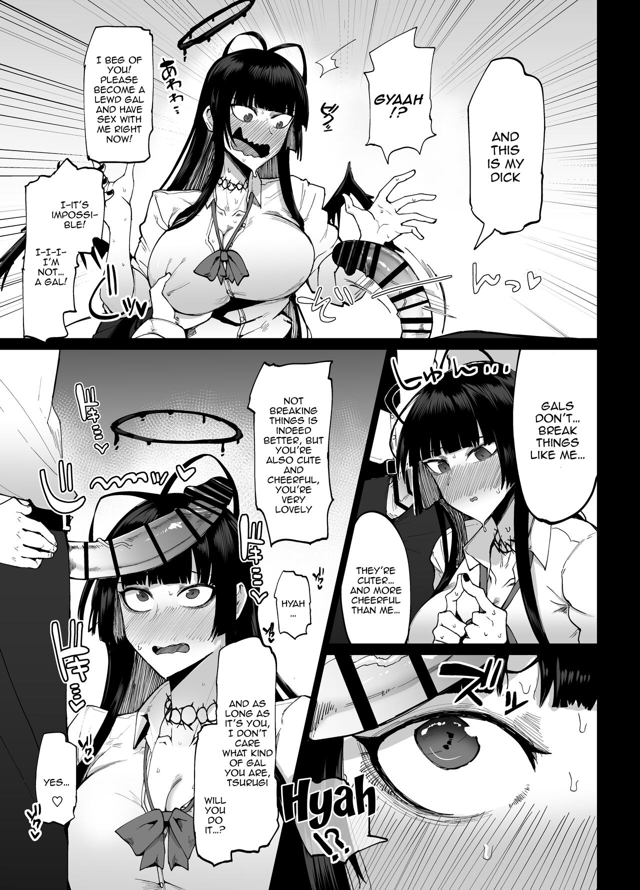 Tsurugi, Be a Gal For Me!! page 6