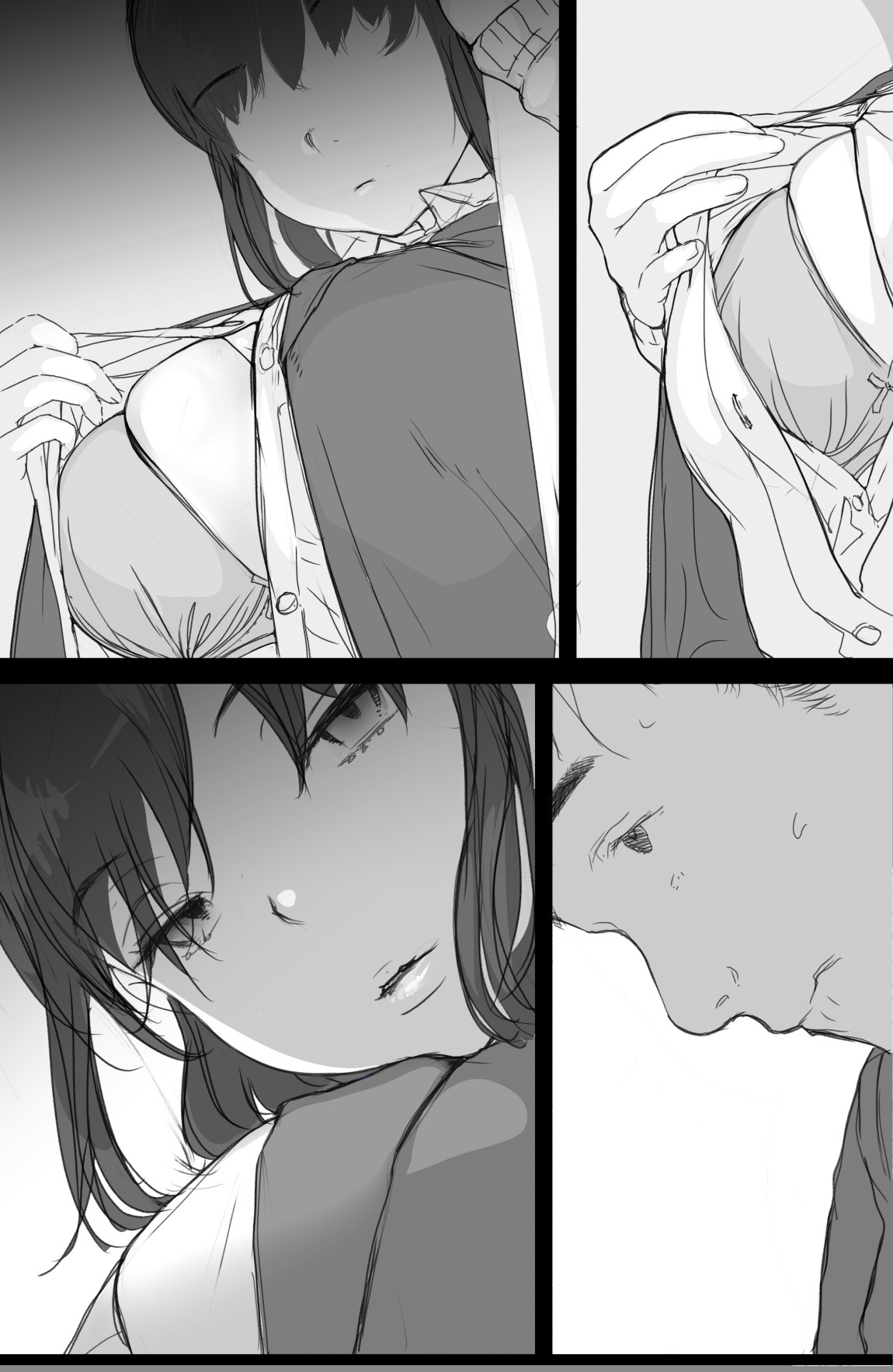 Tsuukin Densha de Oppai o Mise ni Kuru Musume ga Ite Komattemasu page 10