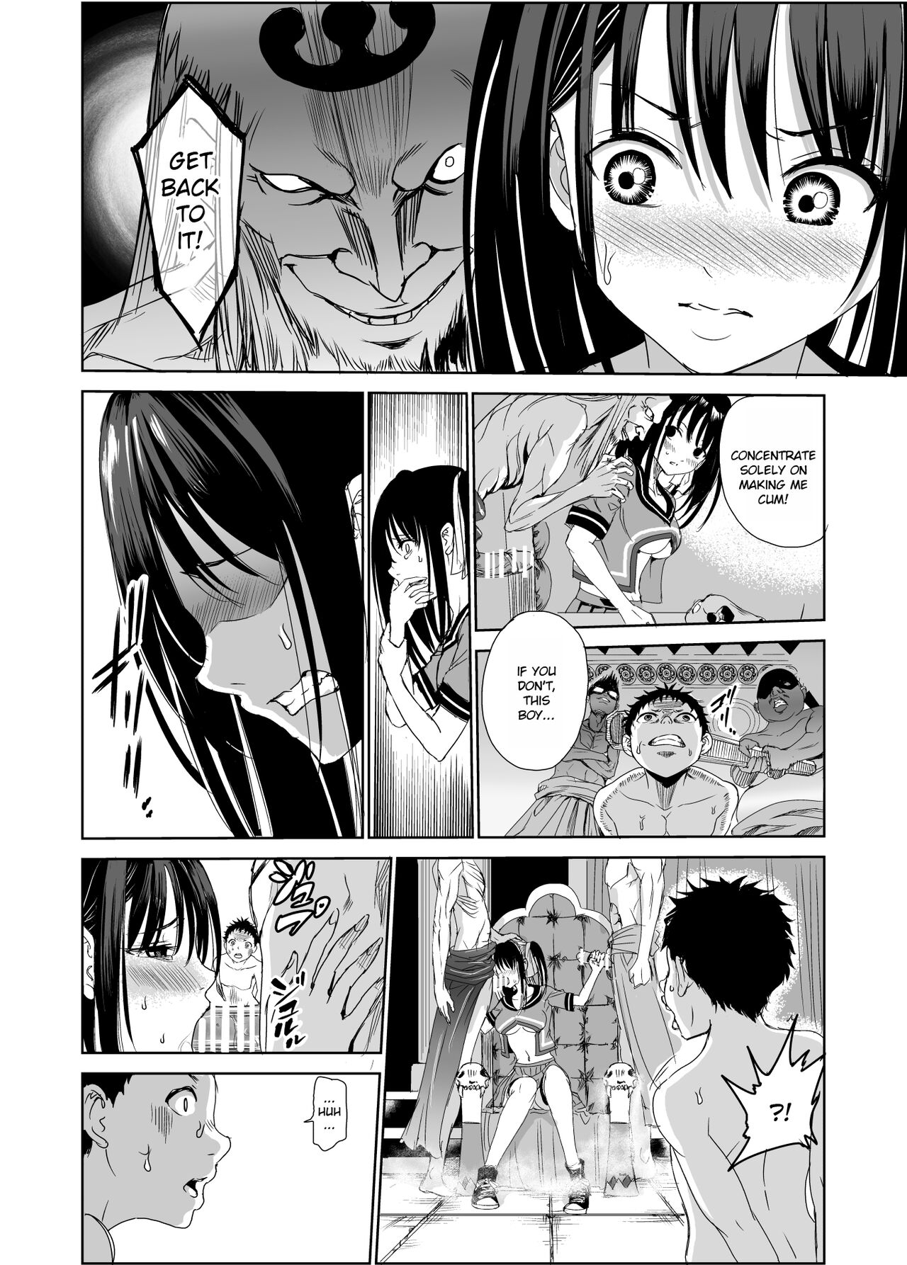 Tsuyagari Mura 1 -Kareshi wo Mamoru Tame Hikyou no Mura de Kyousei Gohoushi & NTR Sex- page 21