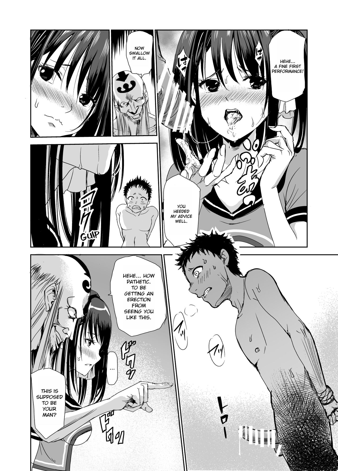 Tsuyagari Mura 1 -Kareshi wo Mamoru Tame Hikyou no Mura de Kyousei Gohoushi & NTR Sex- page 23