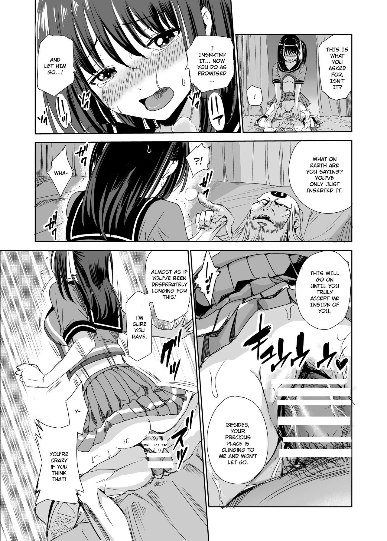 Tsuyagari Mura 1 -Kareshi wo Mamoru Tame Hikyou no Mura de Kyousei Gohoushi & NTR Sex- page 34