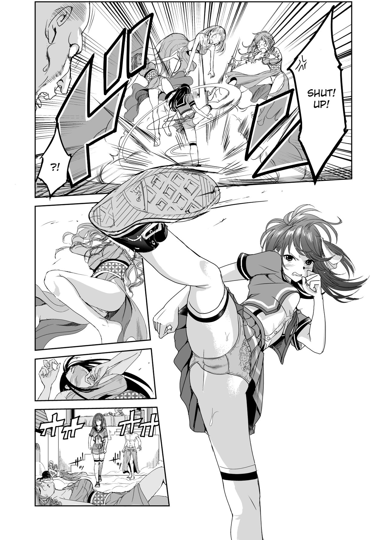 Tsuyagari Mura 2 ~Kareshi o Mamoru Tame Hikyou no Mura de Kyousei Gohoushi & NTR Sex~ page 9