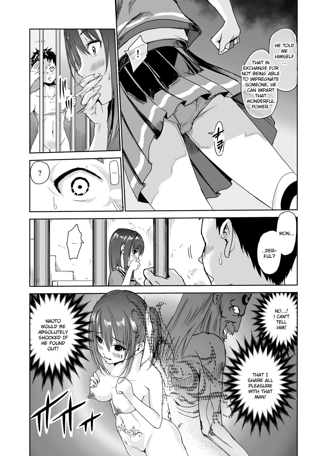 Tsuyagari Mura 3 ~Kareshi o Mamoru Tame Hikyou no Mura de Kyousei Gohoushi & NTR Sex~ page 10