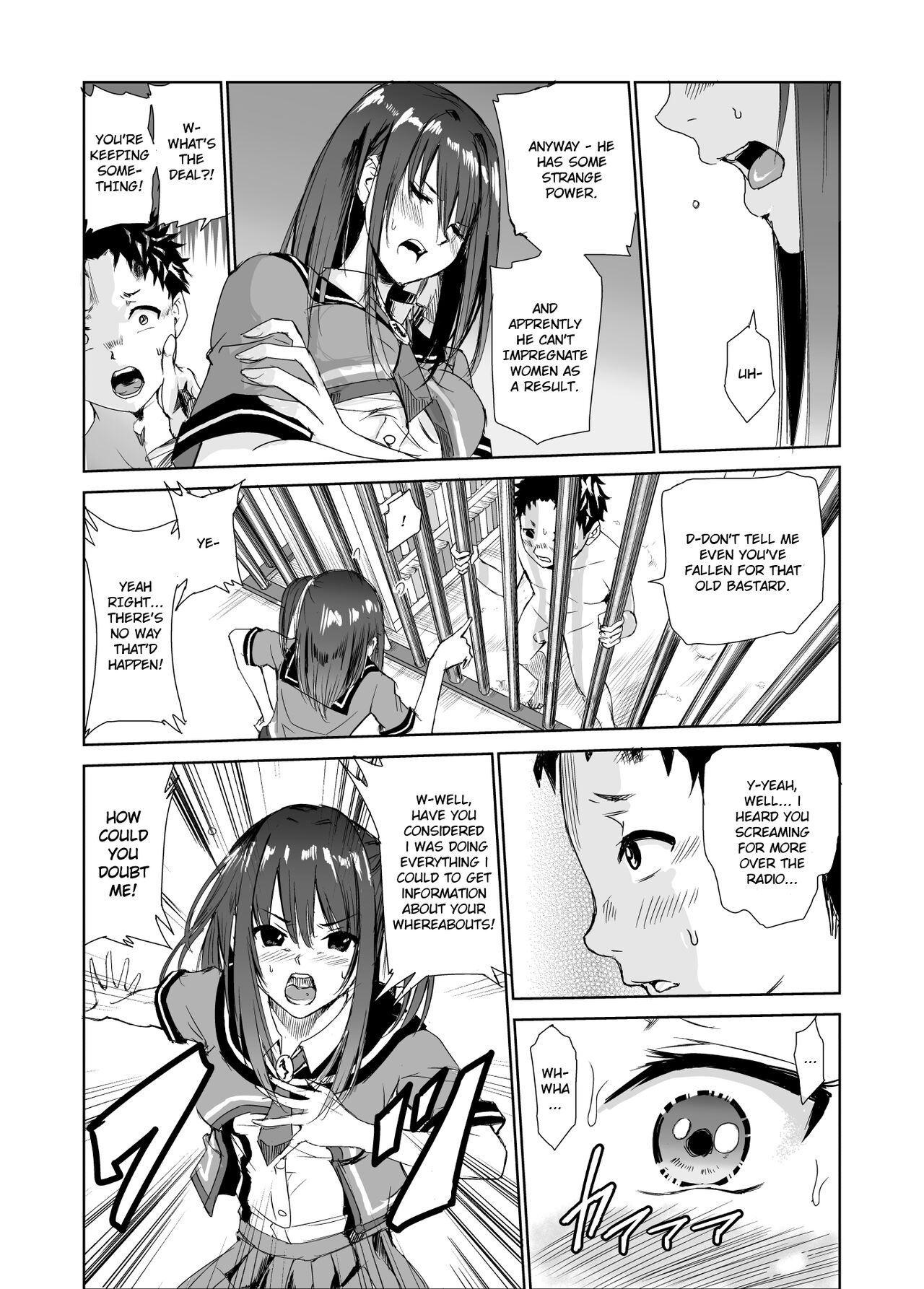 Tsuyagari Mura 3 ~Kareshi o Mamoru Tame Hikyou no Mura de Kyousei Gohoushi & NTR Sex~ page 11