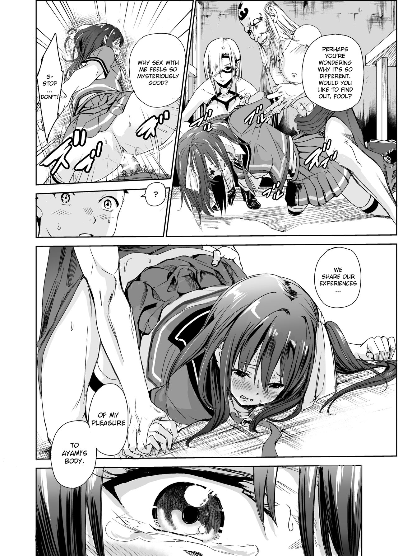Tsuyagari Mura 3 ~Kareshi o Mamoru Tame Hikyou no Mura de Kyousei Gohoushi & NTR Sex~ page 28