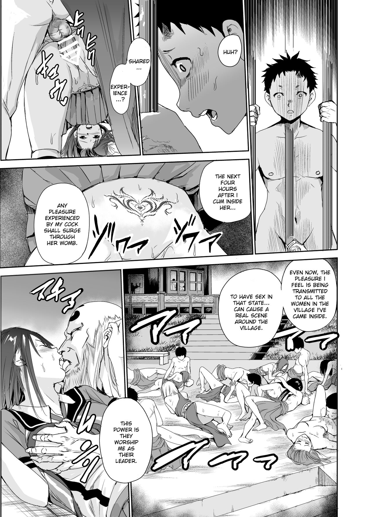 Tsuyagari Mura 3 ~Kareshi o Mamoru Tame Hikyou no Mura de Kyousei Gohoushi & NTR Sex~ page 29