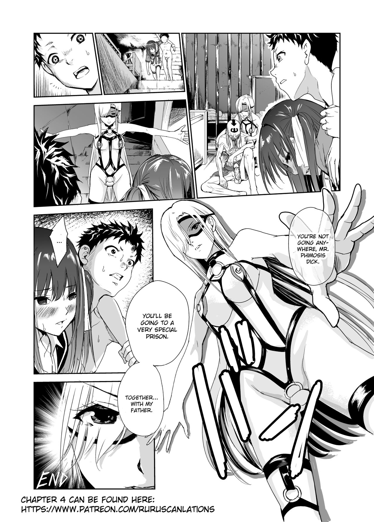 Tsuyagari Mura 3 ~Kareshi o Mamoru Tame Hikyou no Mura de Kyousei Gohoushi & NTR Sex~ page 46