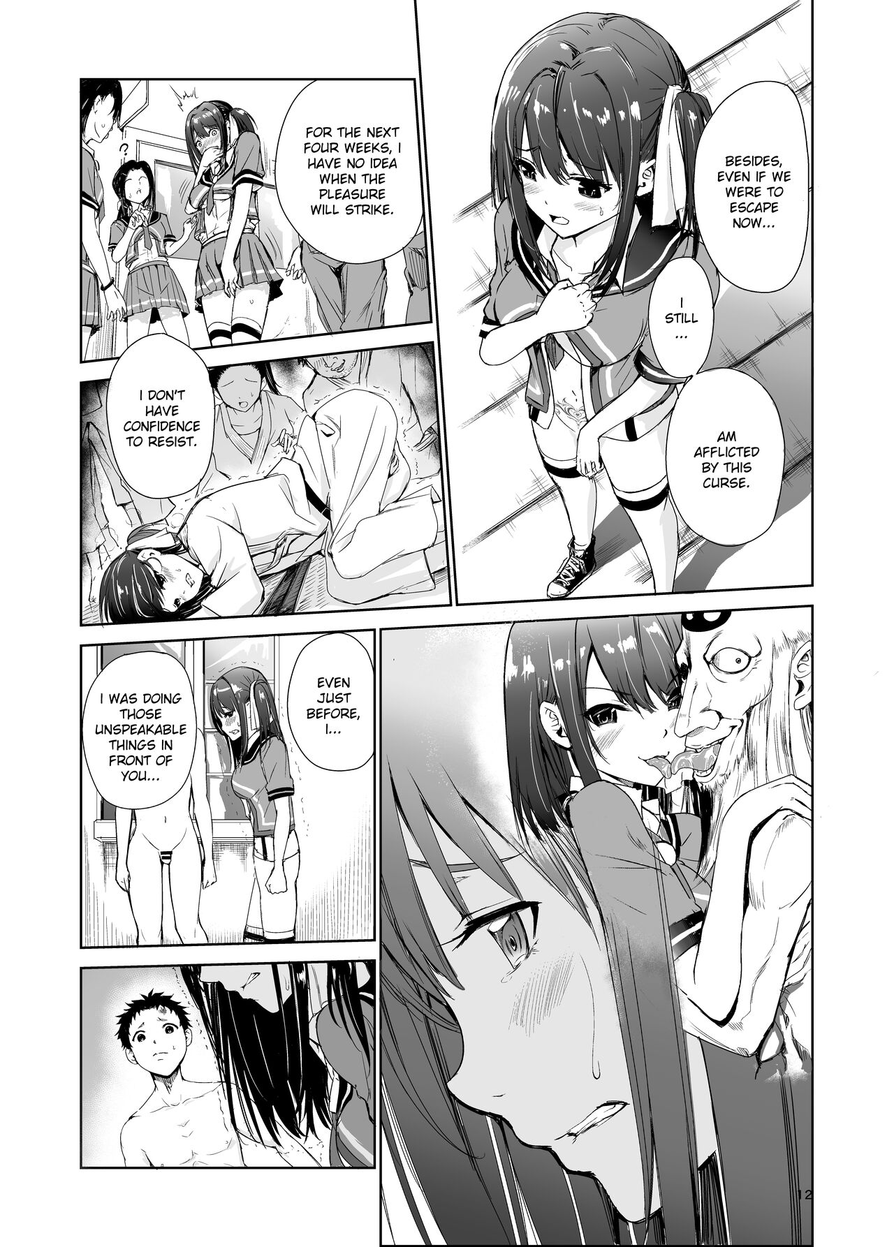 Tsuyagari Mura 4 ~Kareshi o Mamoru Tame Hikyou no Mura de Kyousei Gohoushi & NTR Sex~ page 11