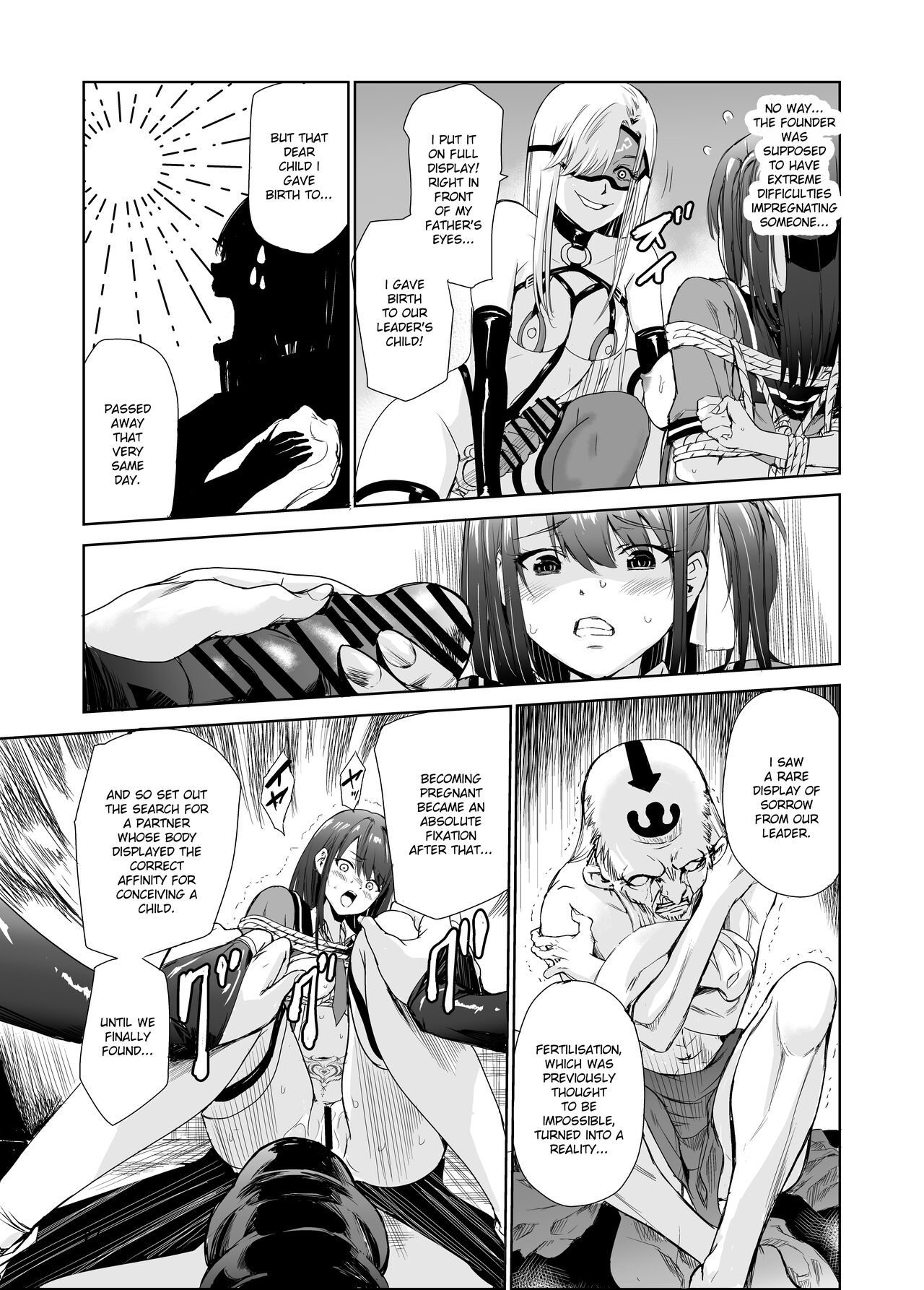 Tsuyagari Mura 4 ~Kareshi o Mamoru Tame Hikyou no Mura de Kyousei Gohoushi & NTR Sex~ page 26
