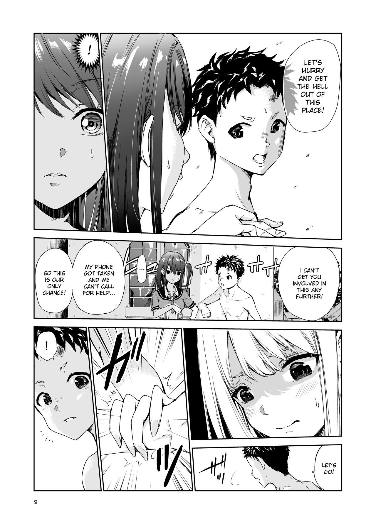 Tsuyagari Mura 4 ~Kareshi o Mamoru Tame Hikyou no Mura de Kyousei Gohoushi & NTR Sex~ page 8