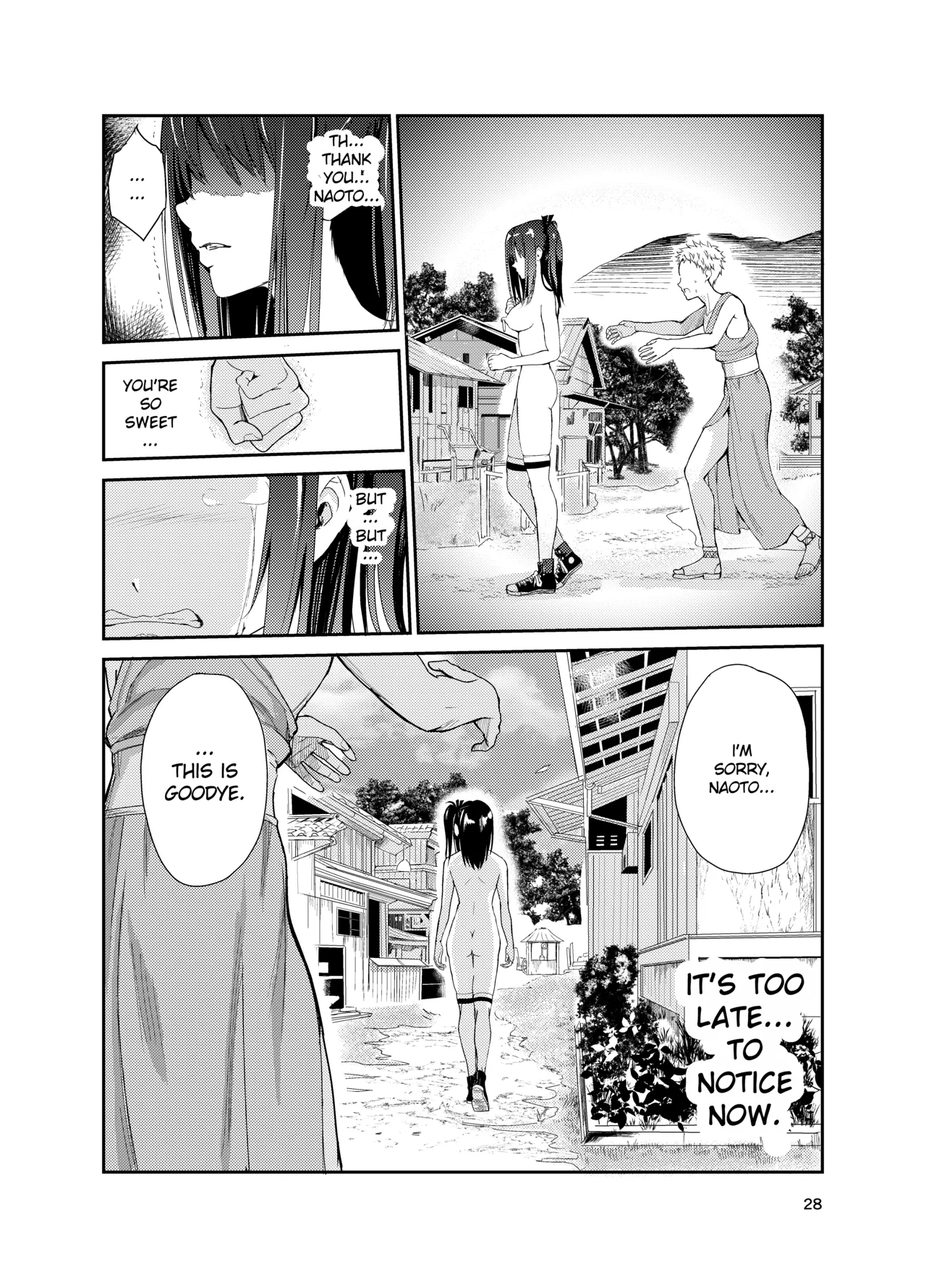 Tsuyagari Mura 8 ~Kareshi o Mamoru Tame Hikyou no Mura de Kyousei Gohoushi & NTR Sex~ page 27