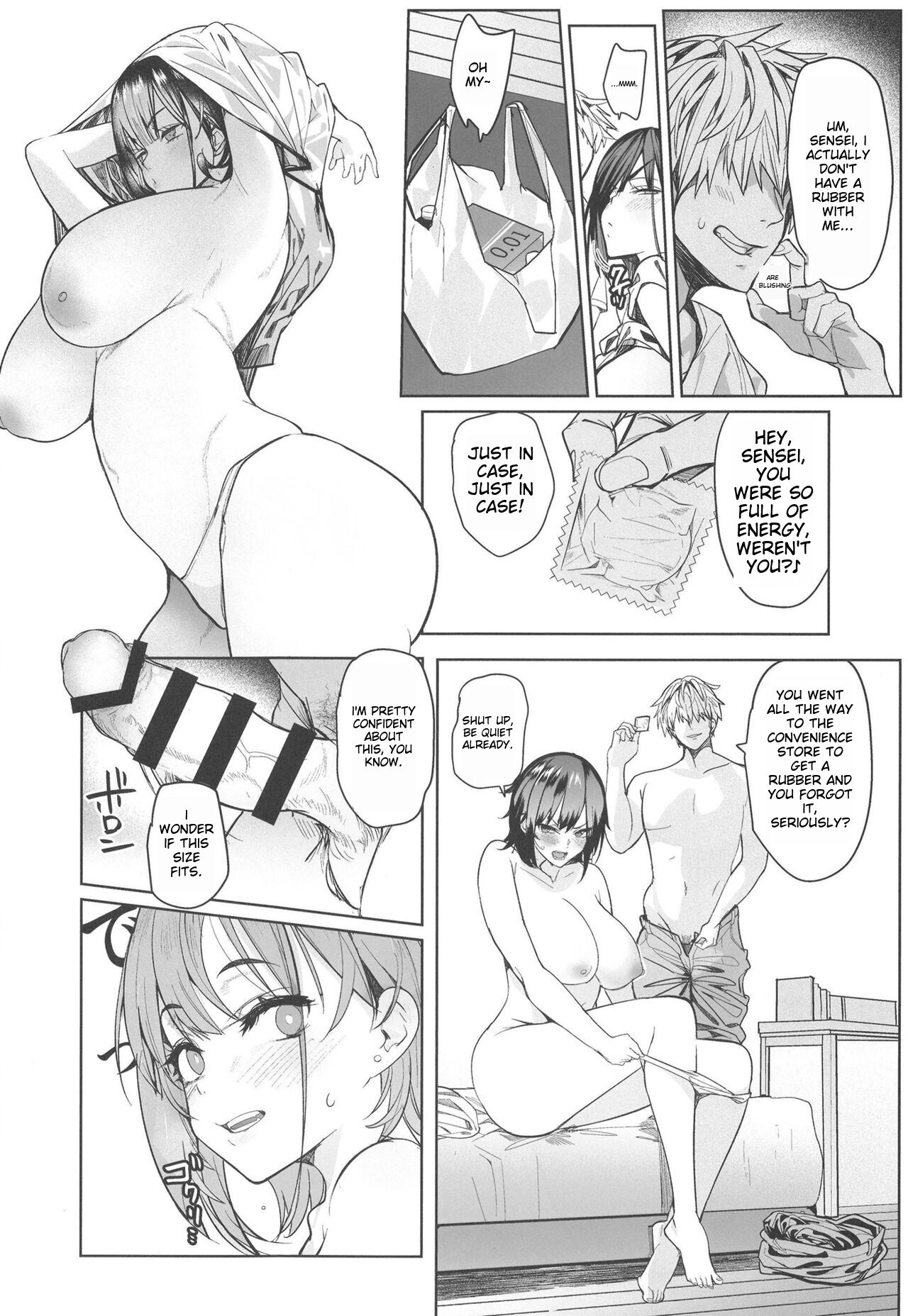 Tsuyoki na Tannin Kyoushi Otoshite Mita page 11