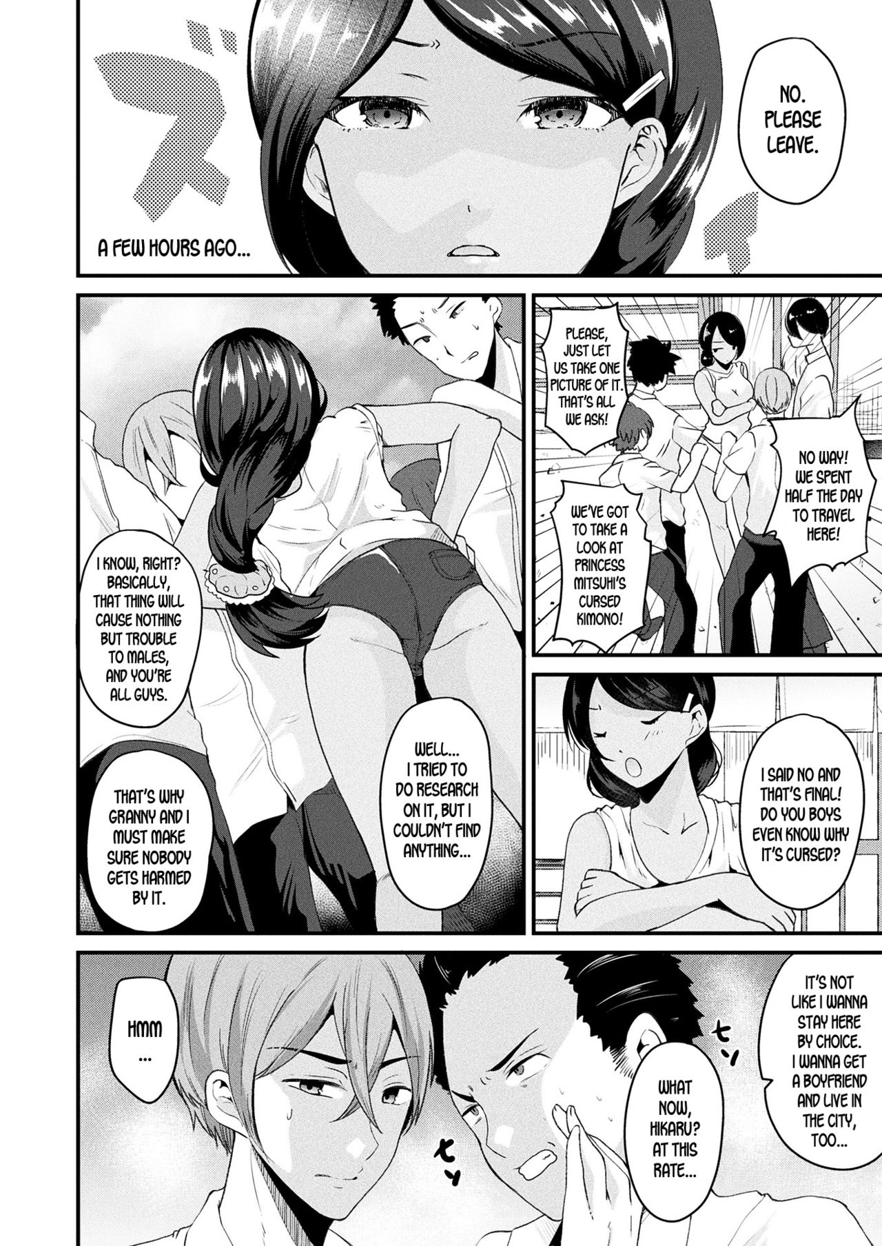 Turn into a Girl and Become a Cursed Princess page 2