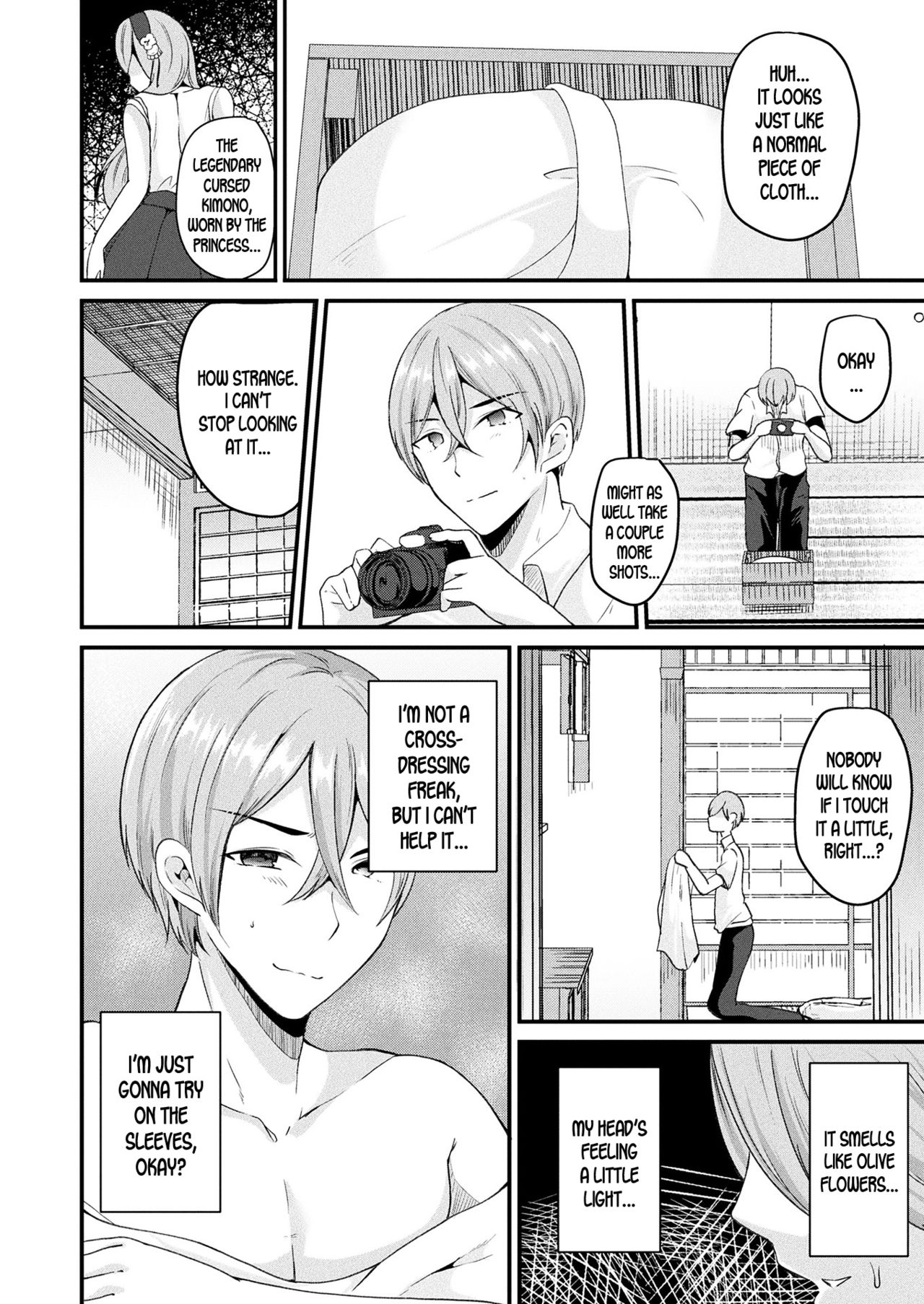 Turn into a Girl and Become a Cursed Princess page 4