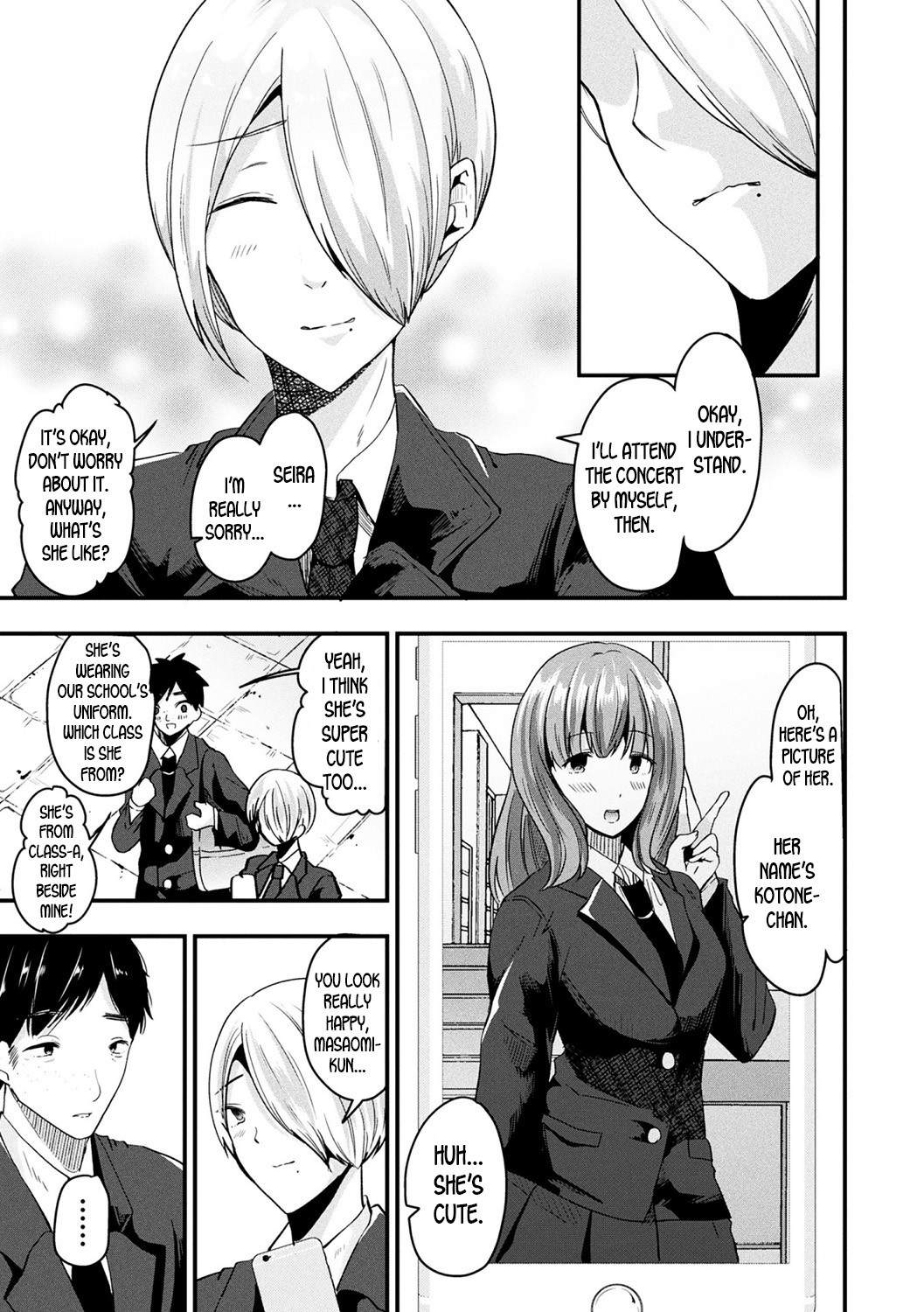 Turn into a Girl and Become a Yandere Girlfriend page 3