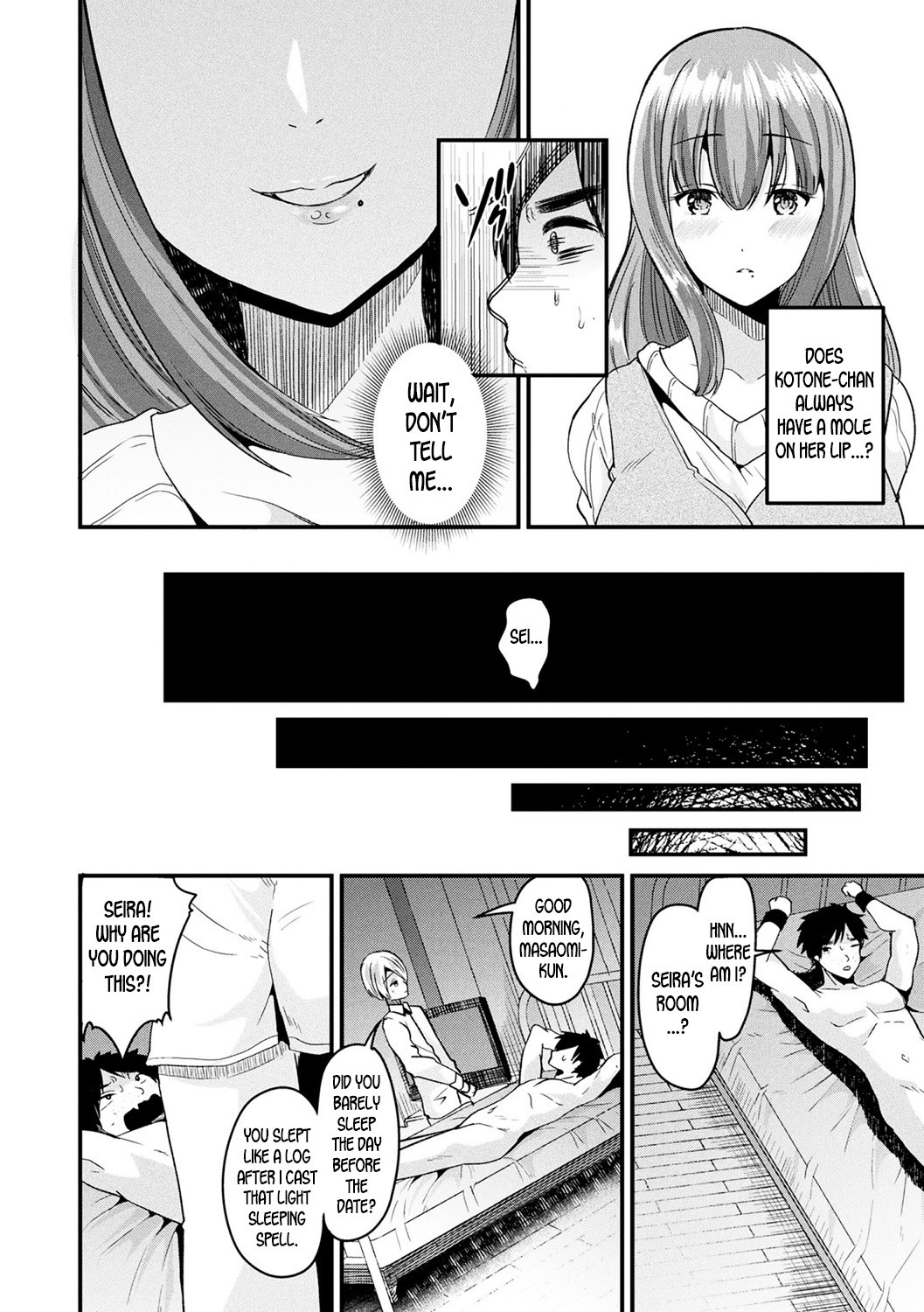 Turn into a Girl and Become a Yandere Girlfriend page 6