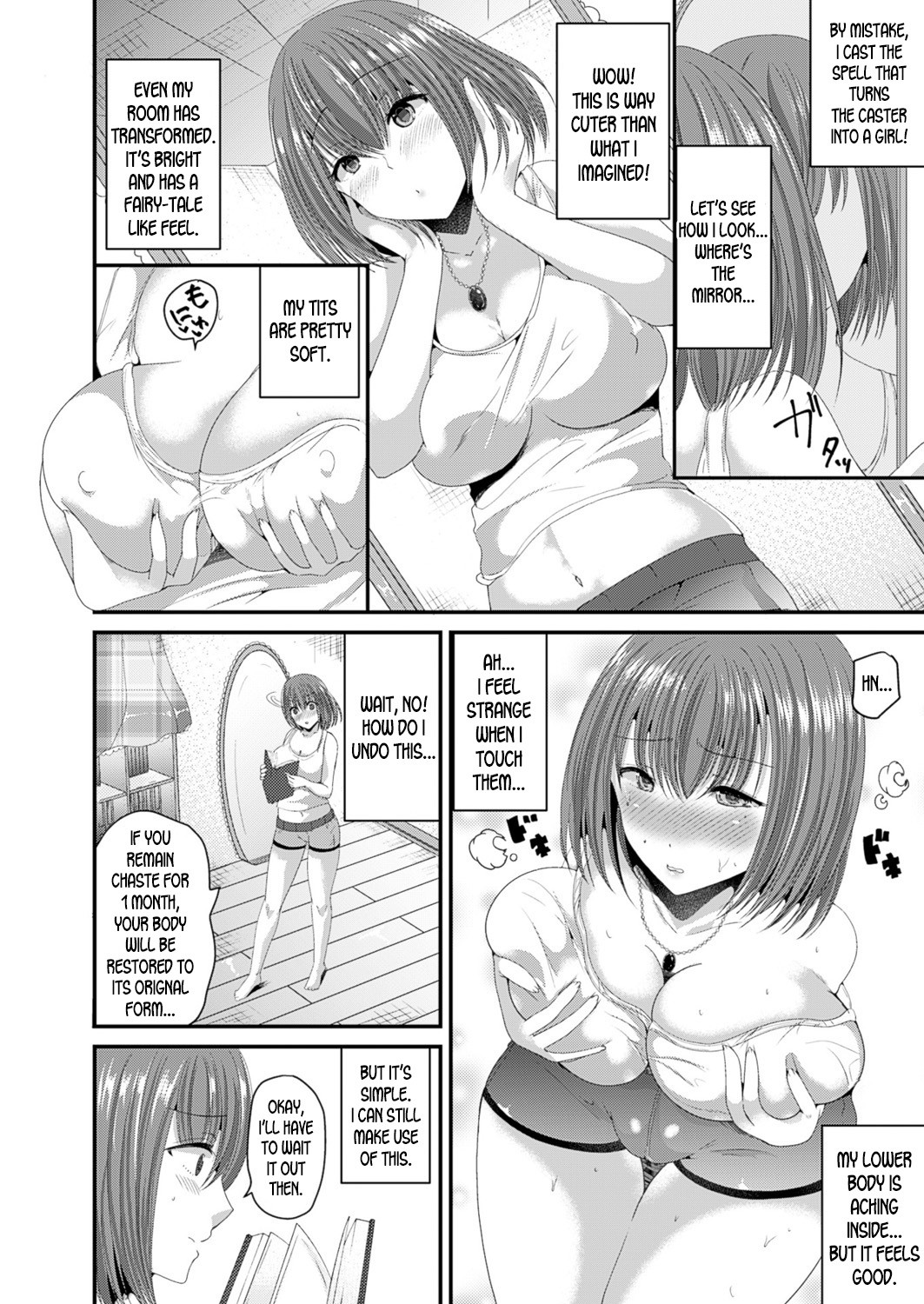 Turn into a girl and become the ideal girlfriend page 4