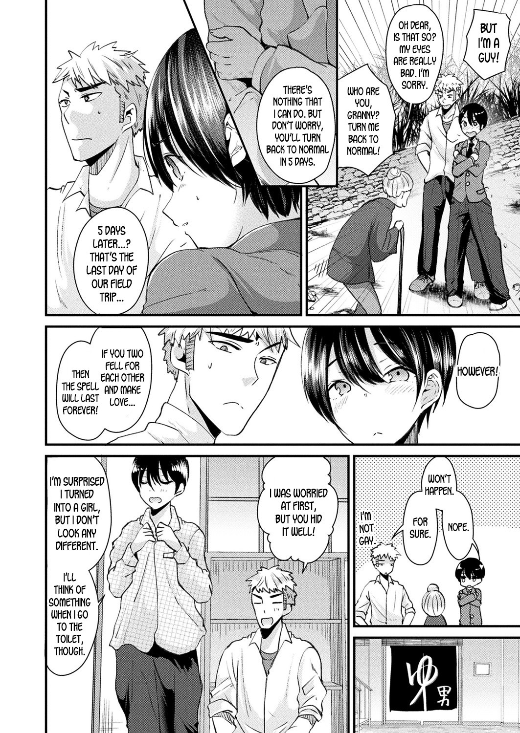 Turn into a girl and fall in love during a field trip page 4