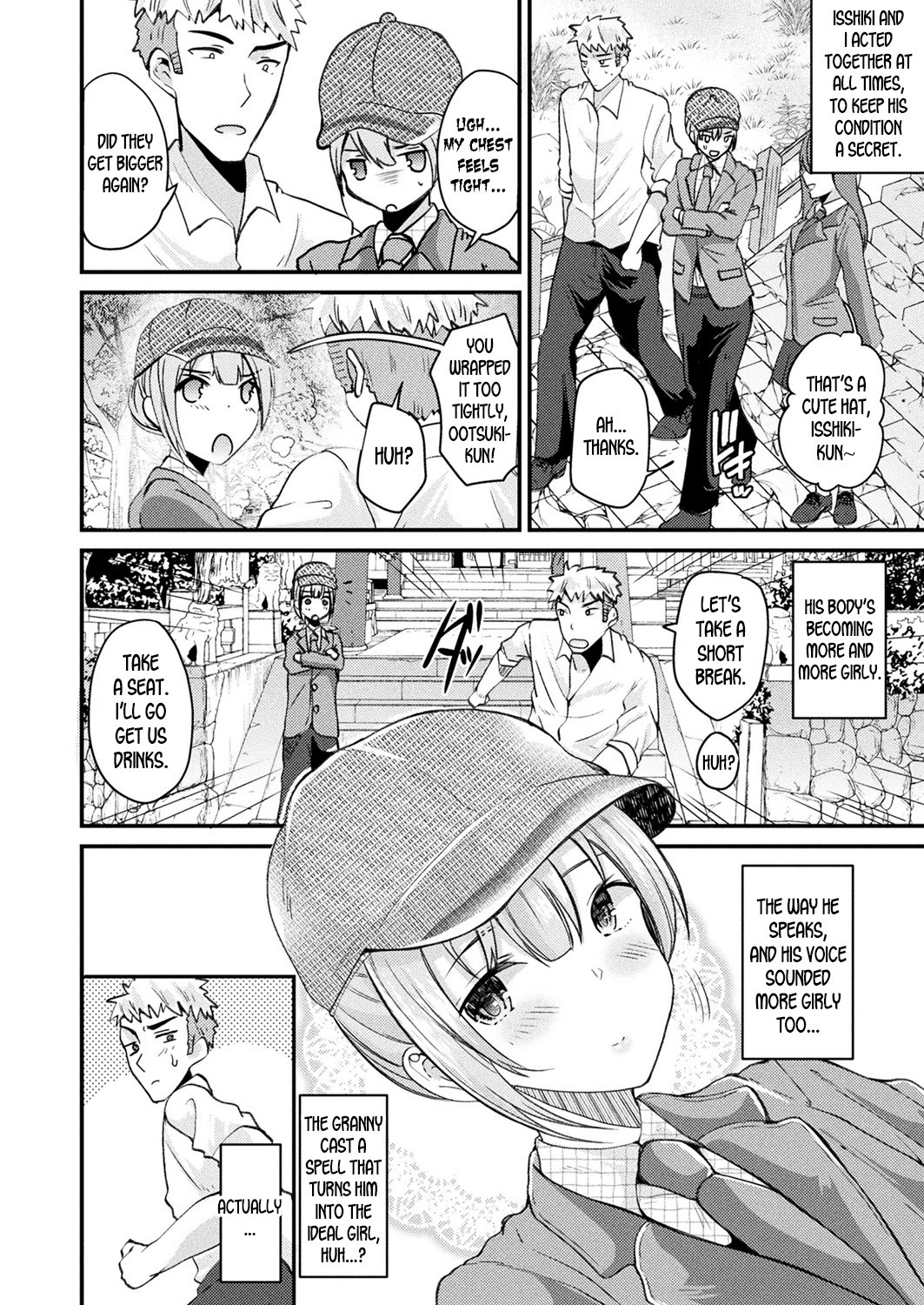 Turn into a girl and fall in love during a field trip page 8