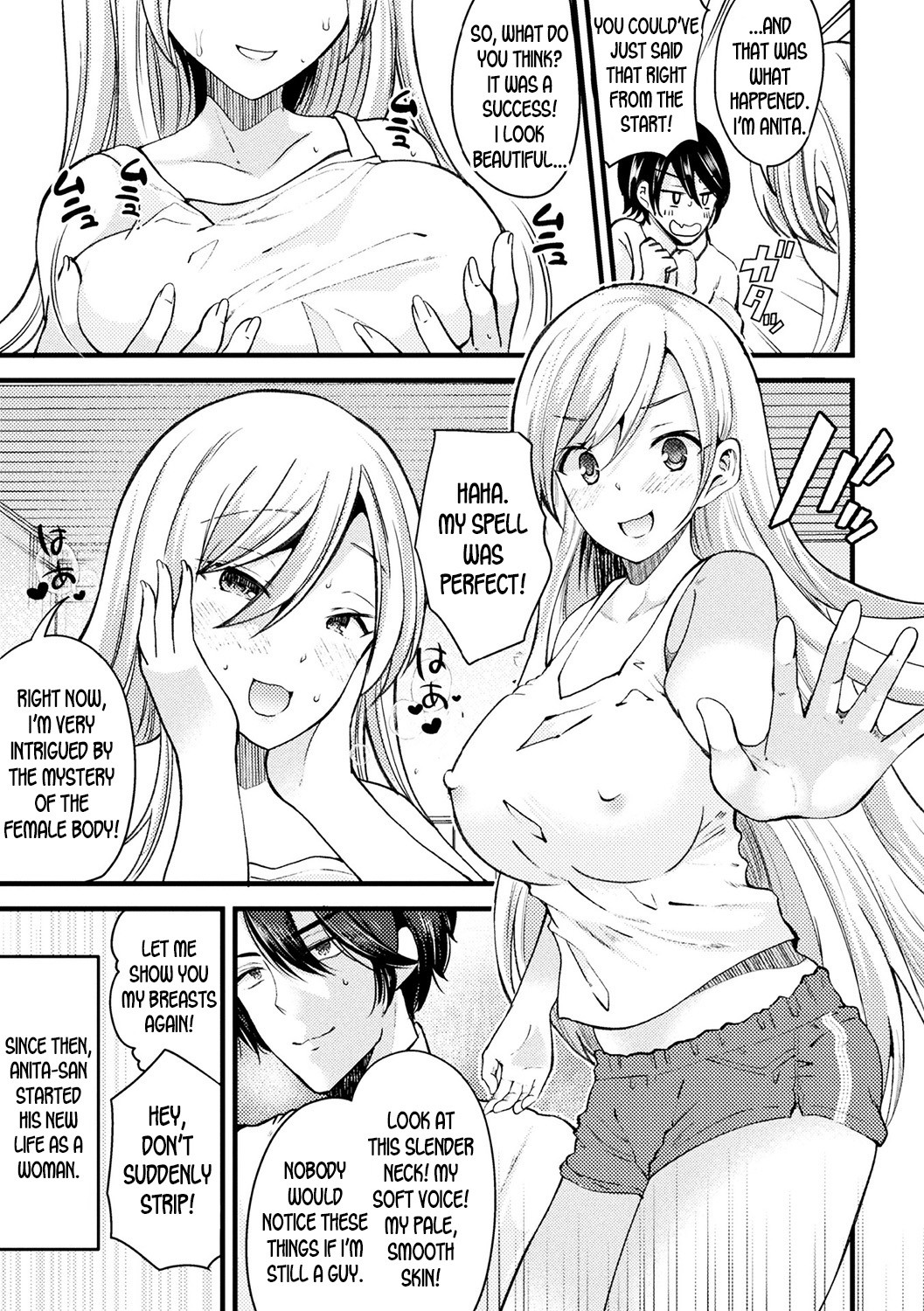 Turn Into a Woman and Become a Female Mage page 3