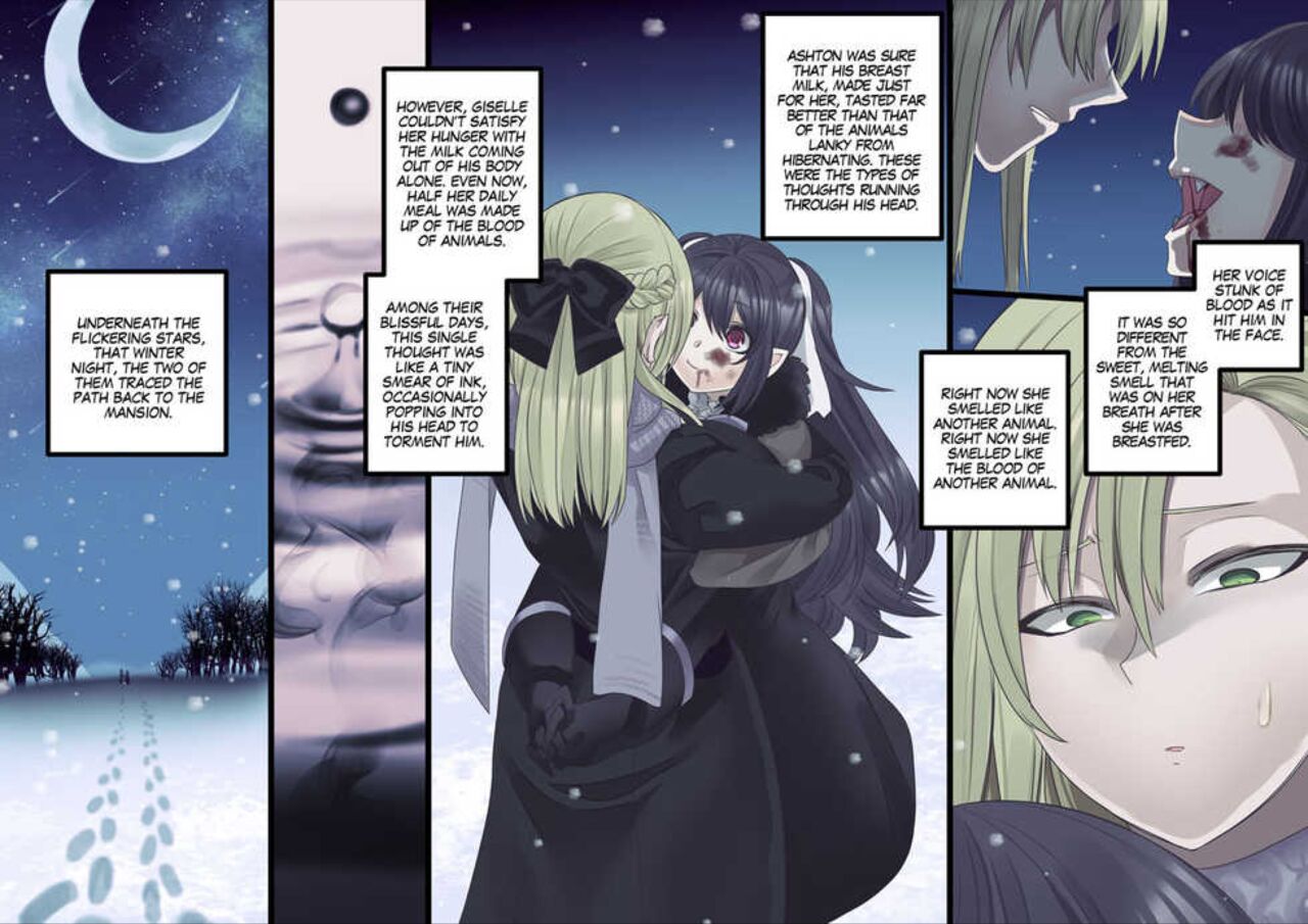 Turned into a Breast Milk Fountain by a Beautiful Vampire page 136