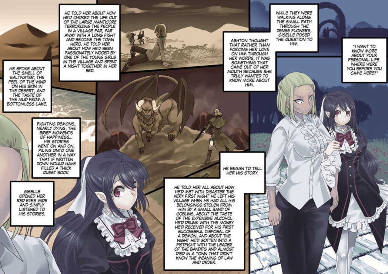 Turned into a Breast Milk Fountain by a Beautiful Vampire page 34