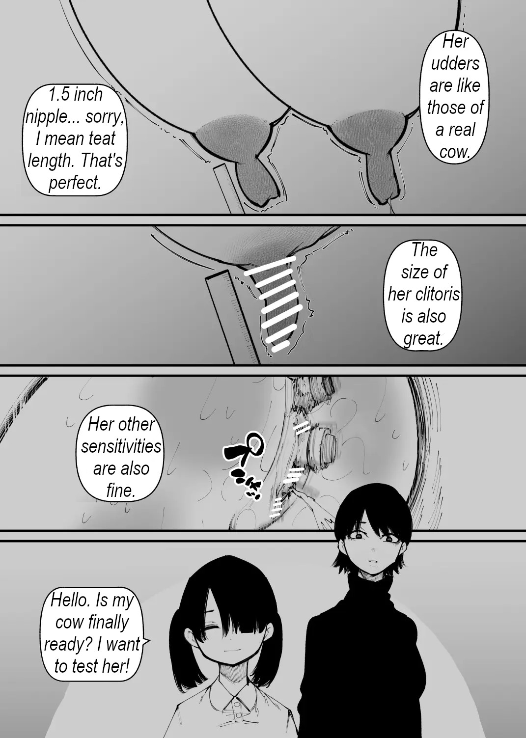 Turned into a cow. page 22