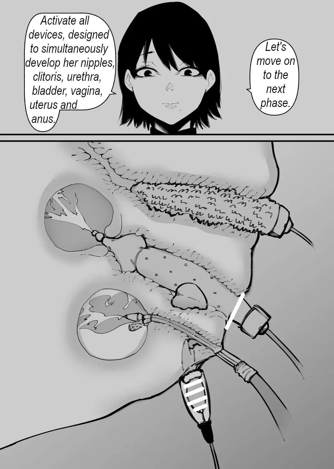 Turned into a cow. page 7