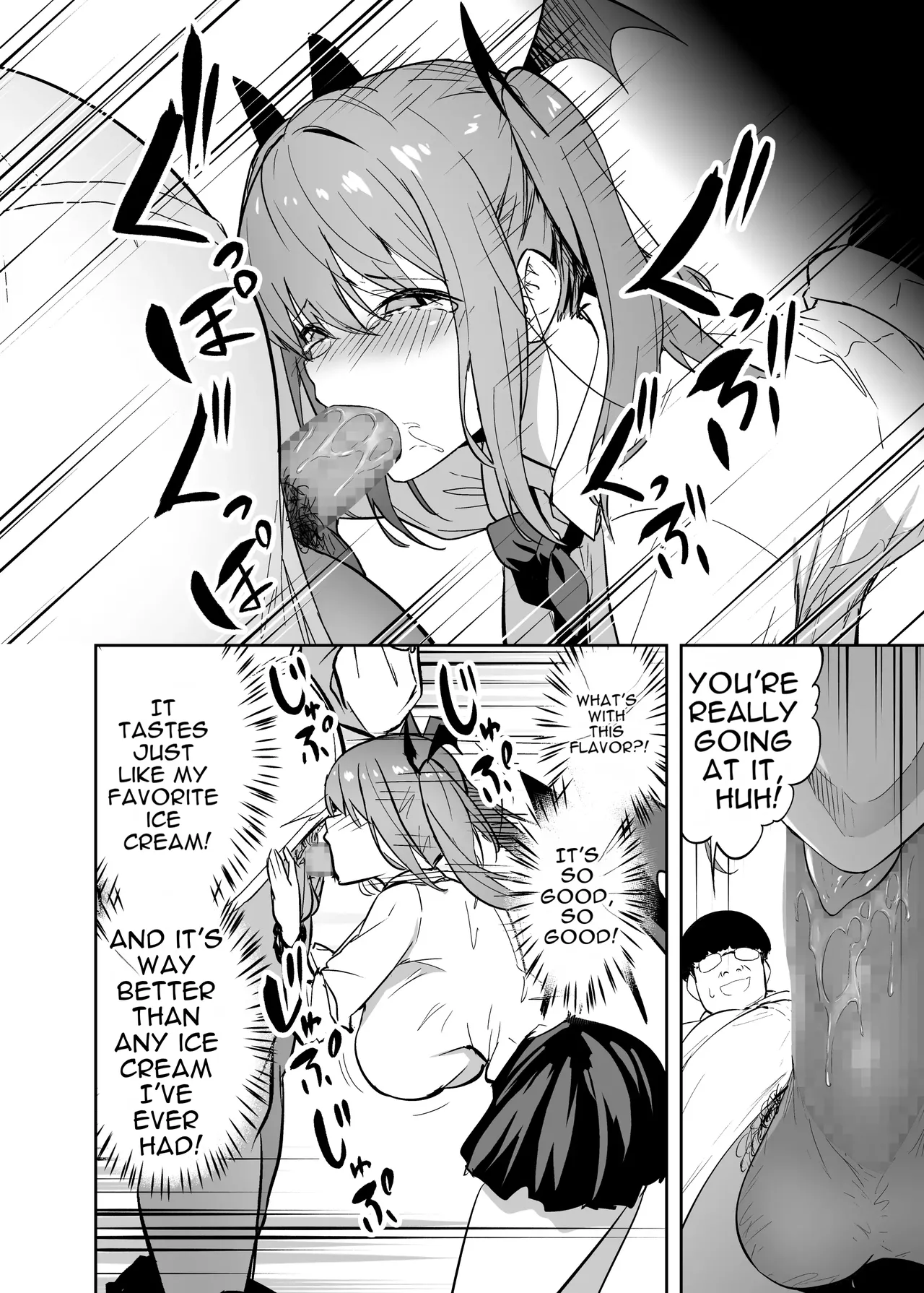 Turning a Bratty Gal into a Succubus for Punishment page 13