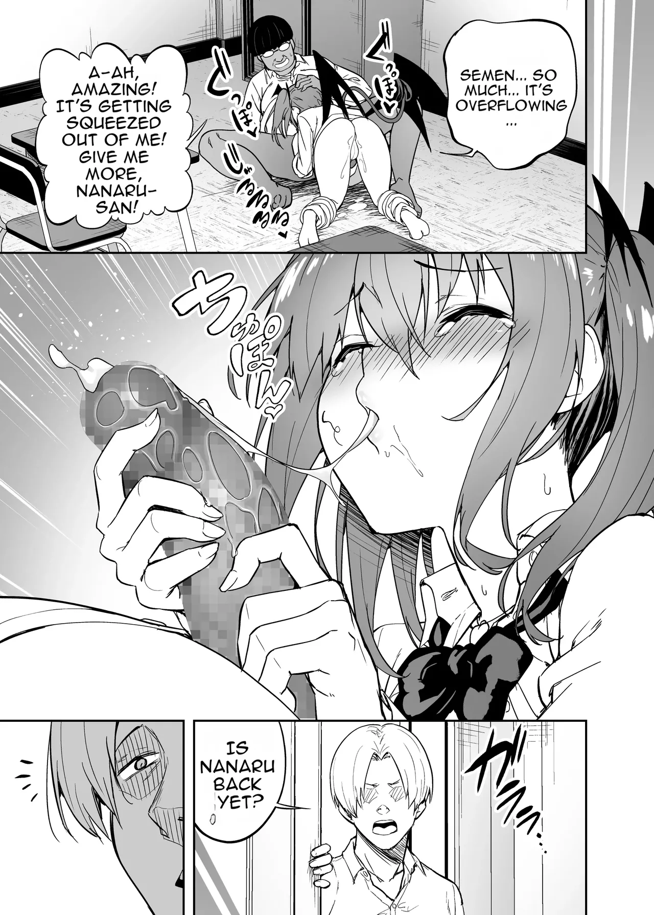 Turning a Bratty Gal into a Succubus for Punishment page 48