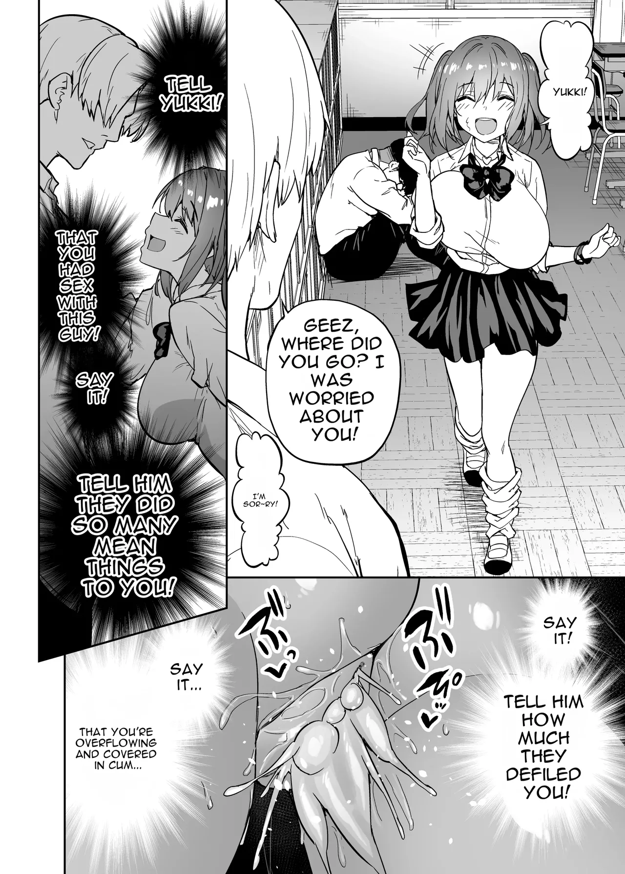 Turning a Bratty Gal into a Succubus for Punishment page 49