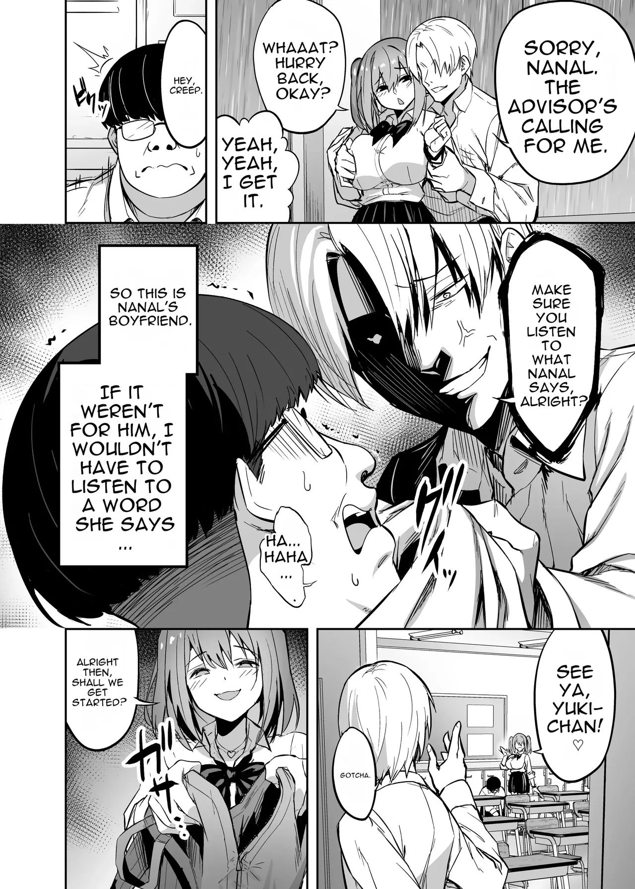 Turning a Bratty Gal into a Succubus for Punishment page 5