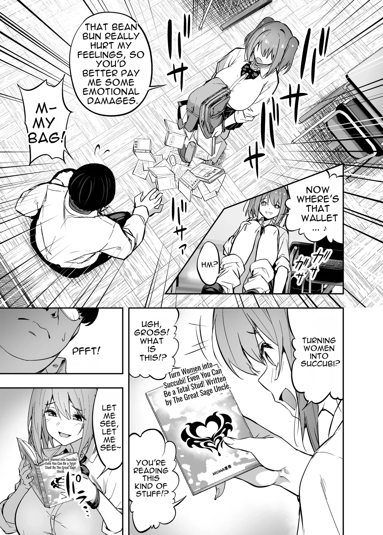 Turning a Bratty Gal into a Succubus for Punishment page 6