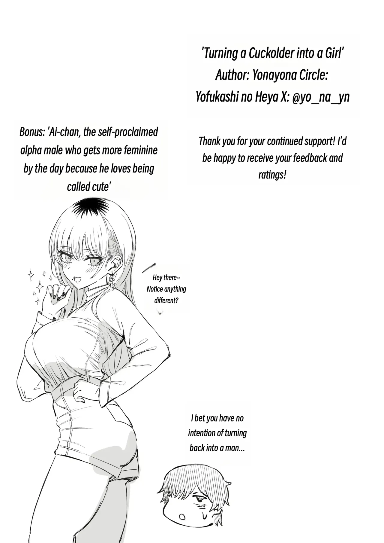 Turning a Cuckolder into a Girl page 84