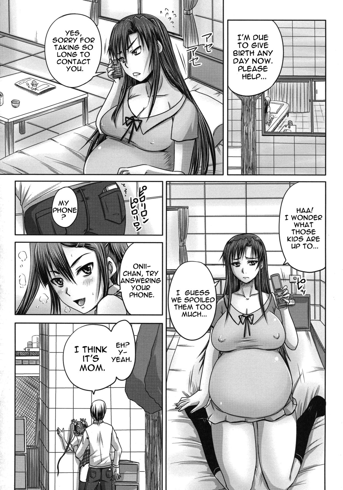 Turning My Elder-Sister into a Sex-Sleeve page 113