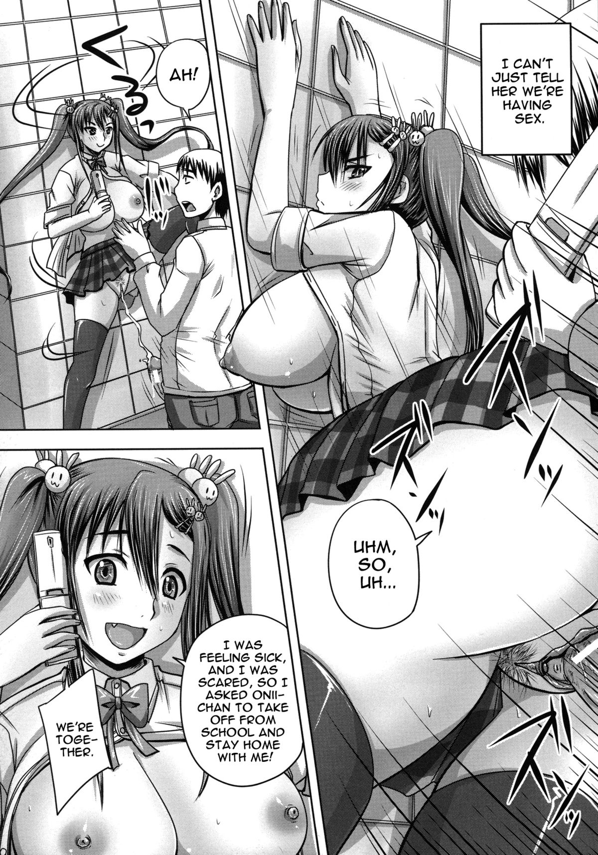 Turning My Elder-Sister into a Sex-Sleeve page 115