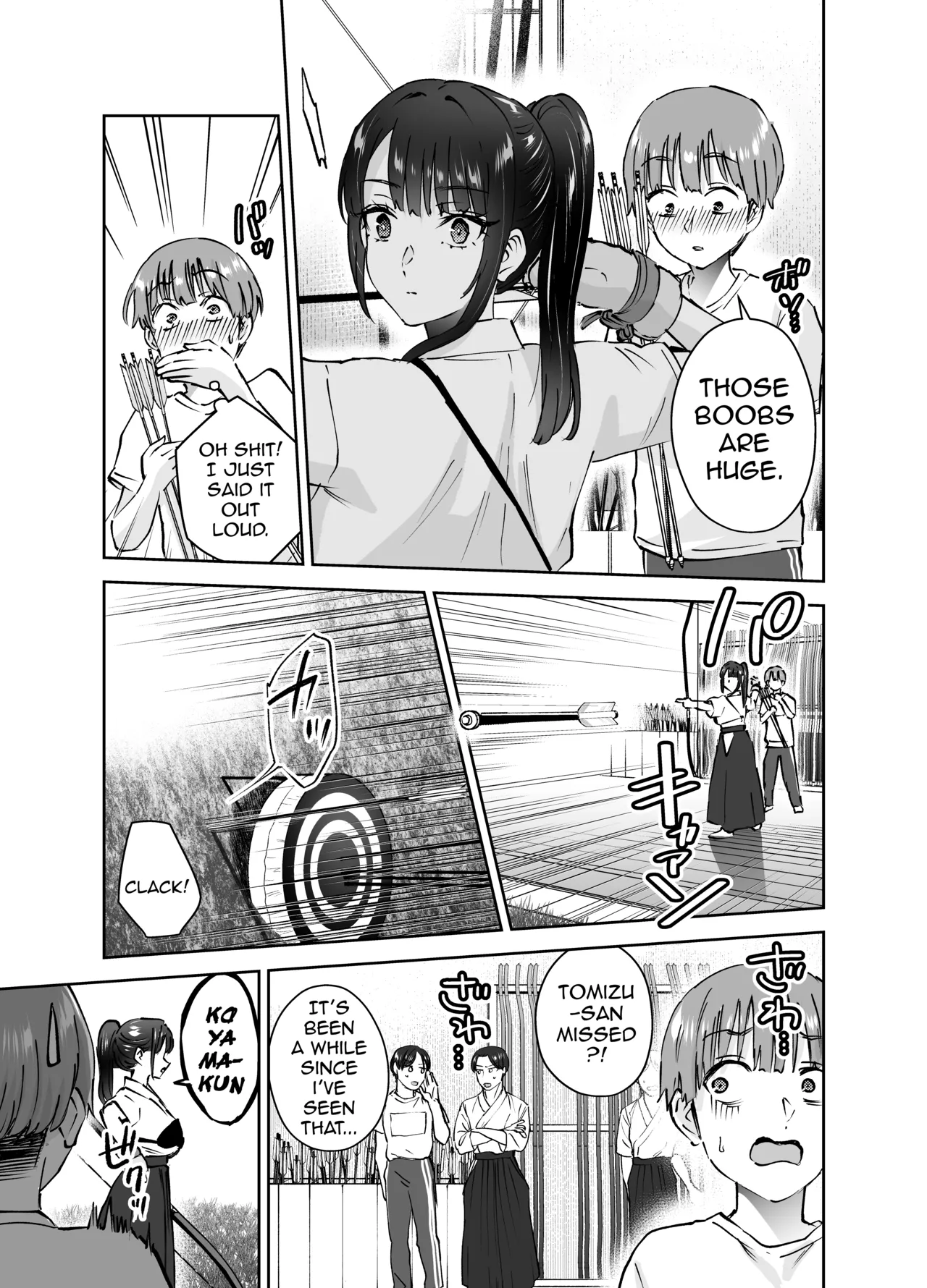 Turns Out the Seemingly Reserved Kyudo Club Senpai Only Wants to Have Sex with Me page 10