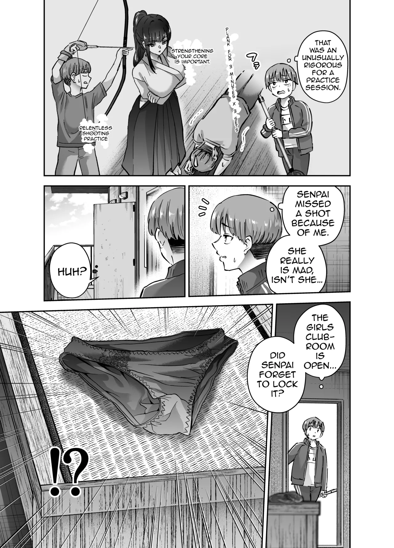 Turns Out the Seemingly Reserved Kyudo Club Senpai Only Wants to Have Sex with Me page 12