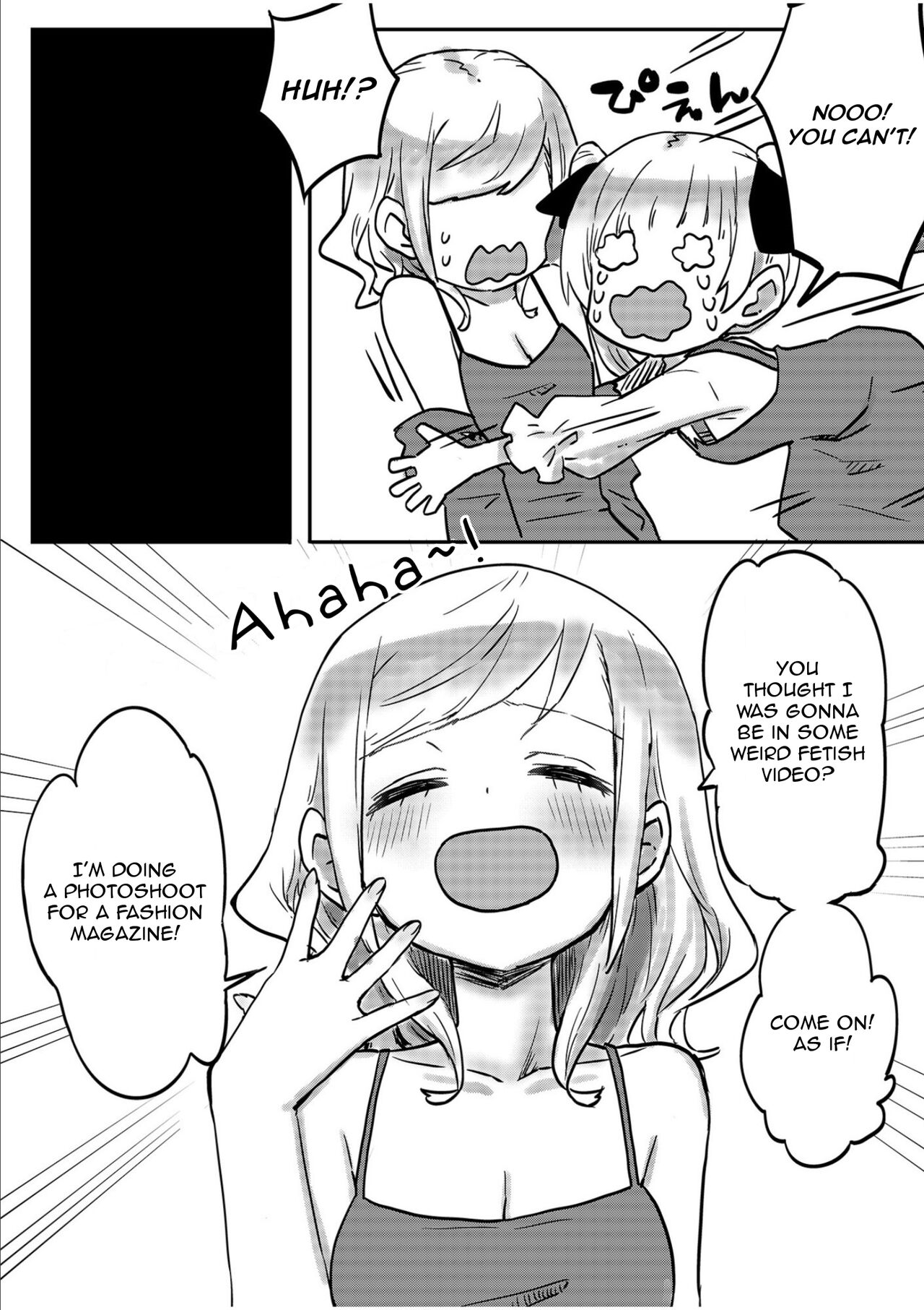 Twin Sisters' Yuri Life Ch. 1-2 page 44