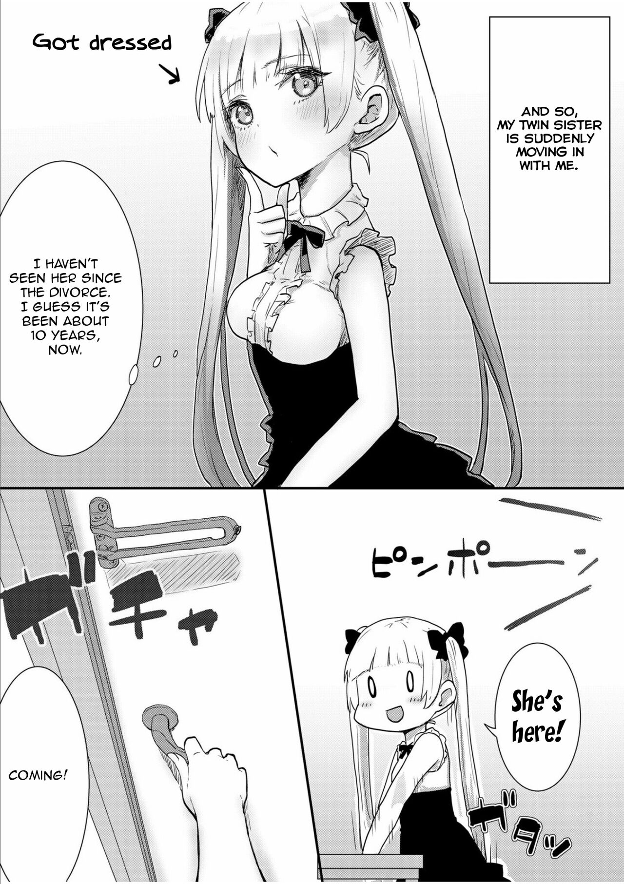 Twin Sisters' Yuri Life Ch. 1-2 page 8