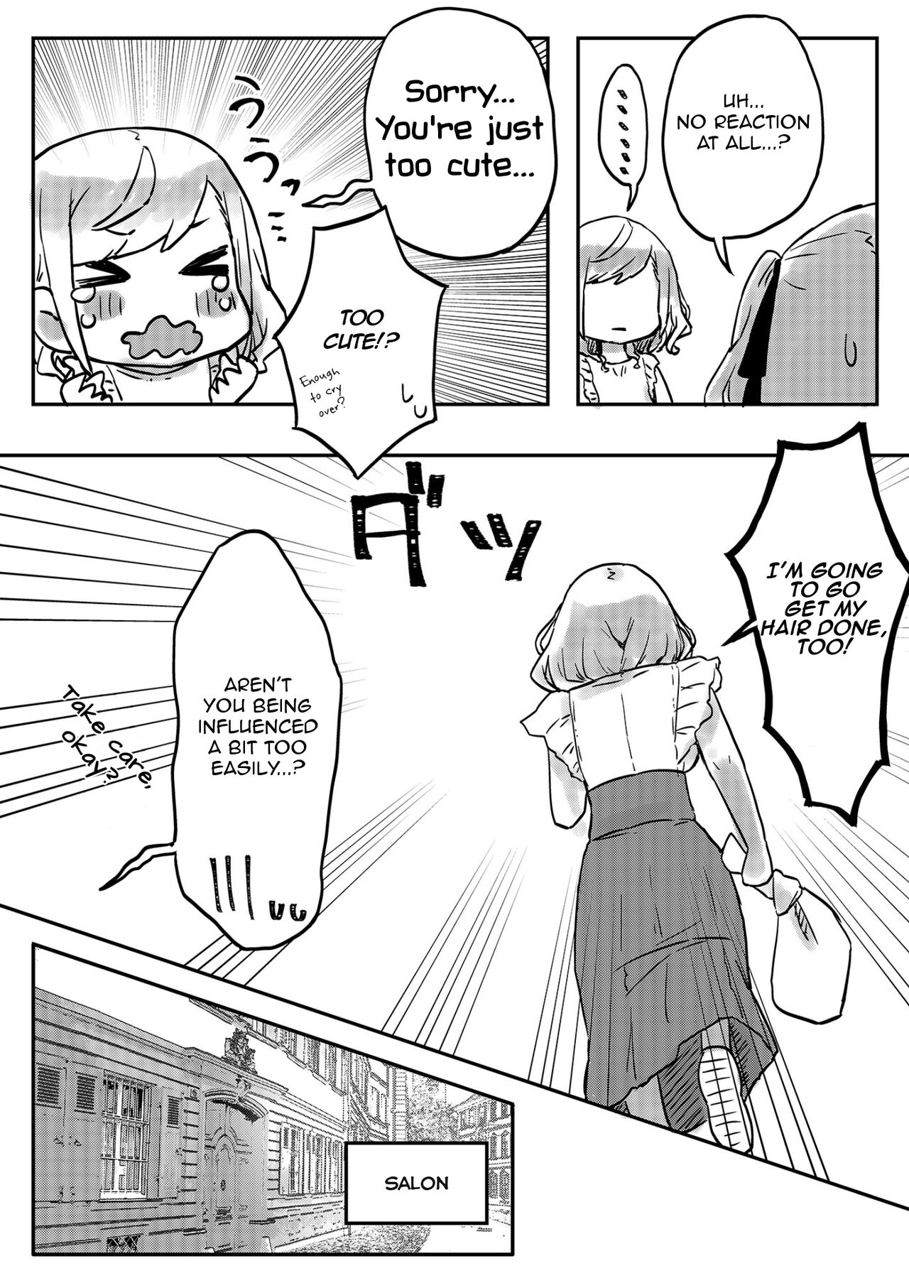 Twin Sisters' Yuri Life Ch. 1-4 page 87