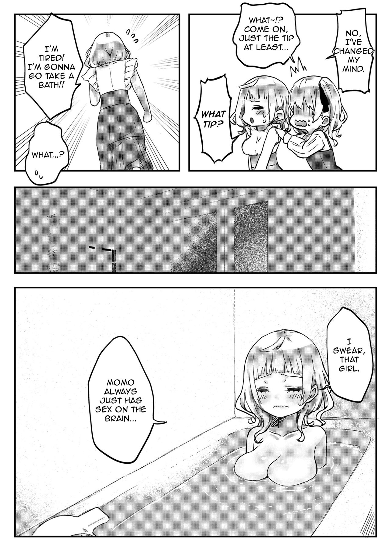 Twin Sisters' Yuri Life Ch. 1-4 page 92
