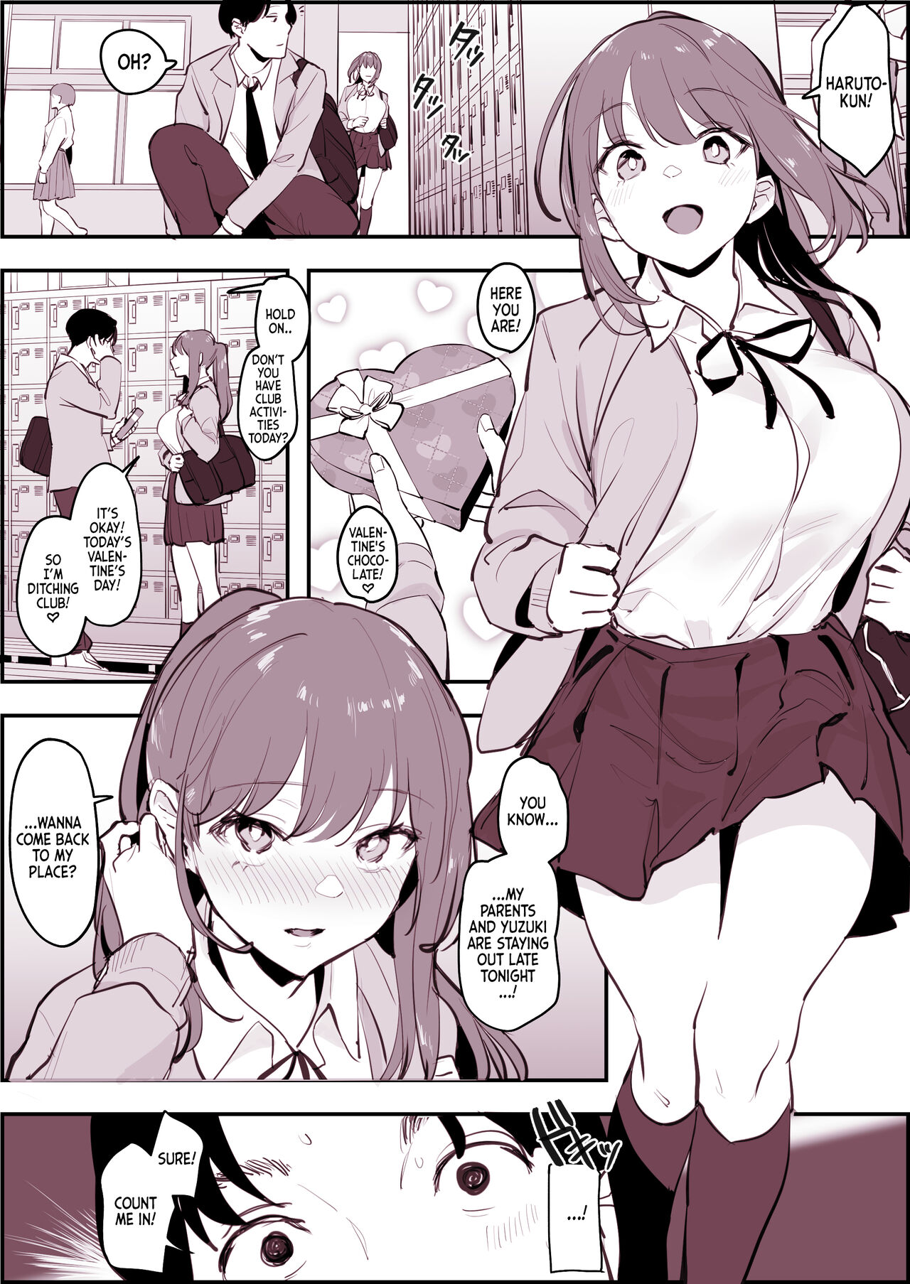 Twin Switcheroo page 1