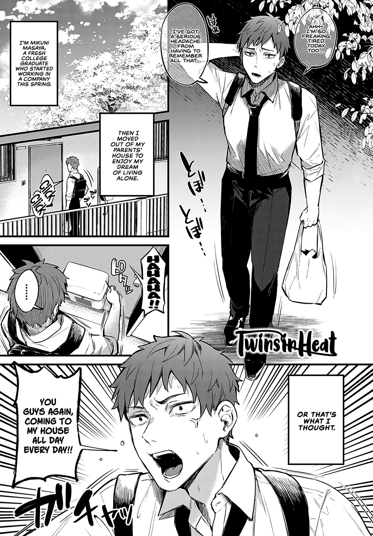 Twins in Heat page 1
