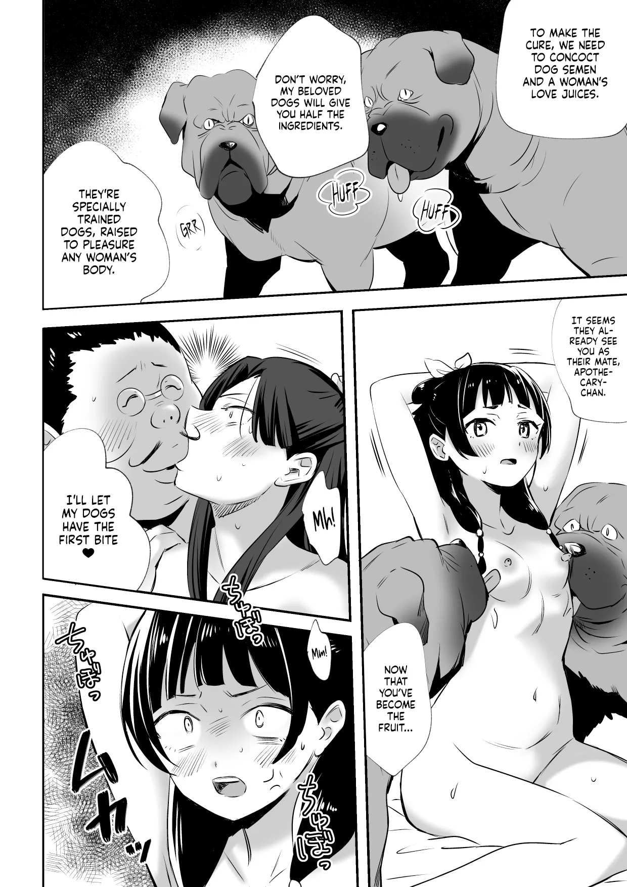 Two Pooches, Double Cuckolded page 6