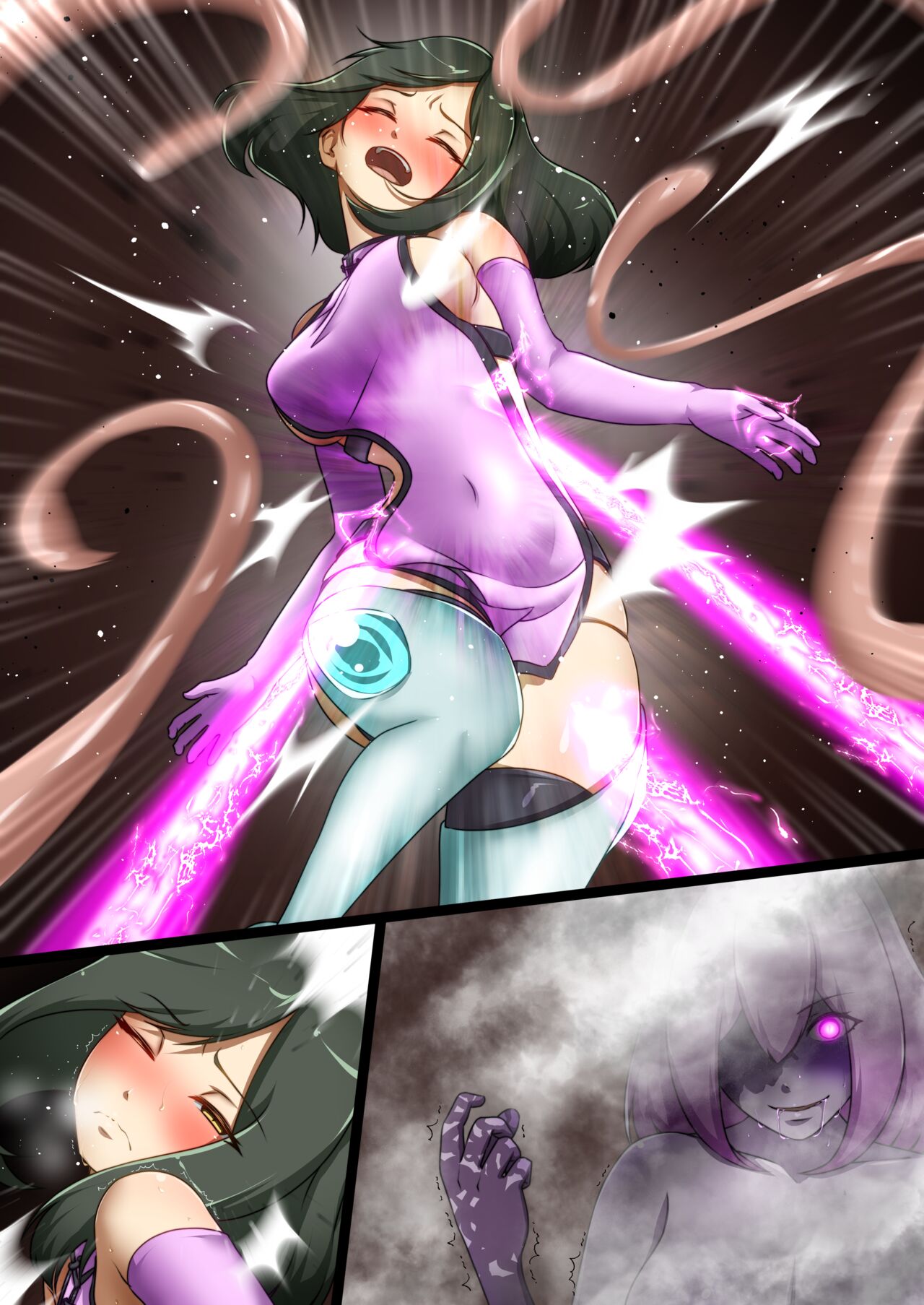 Uchi no Ko ga Ecchi na Teki to Tatakatte Haiboku suru Hanashi ~Toiro vs Cadira Zenpen~ page 54