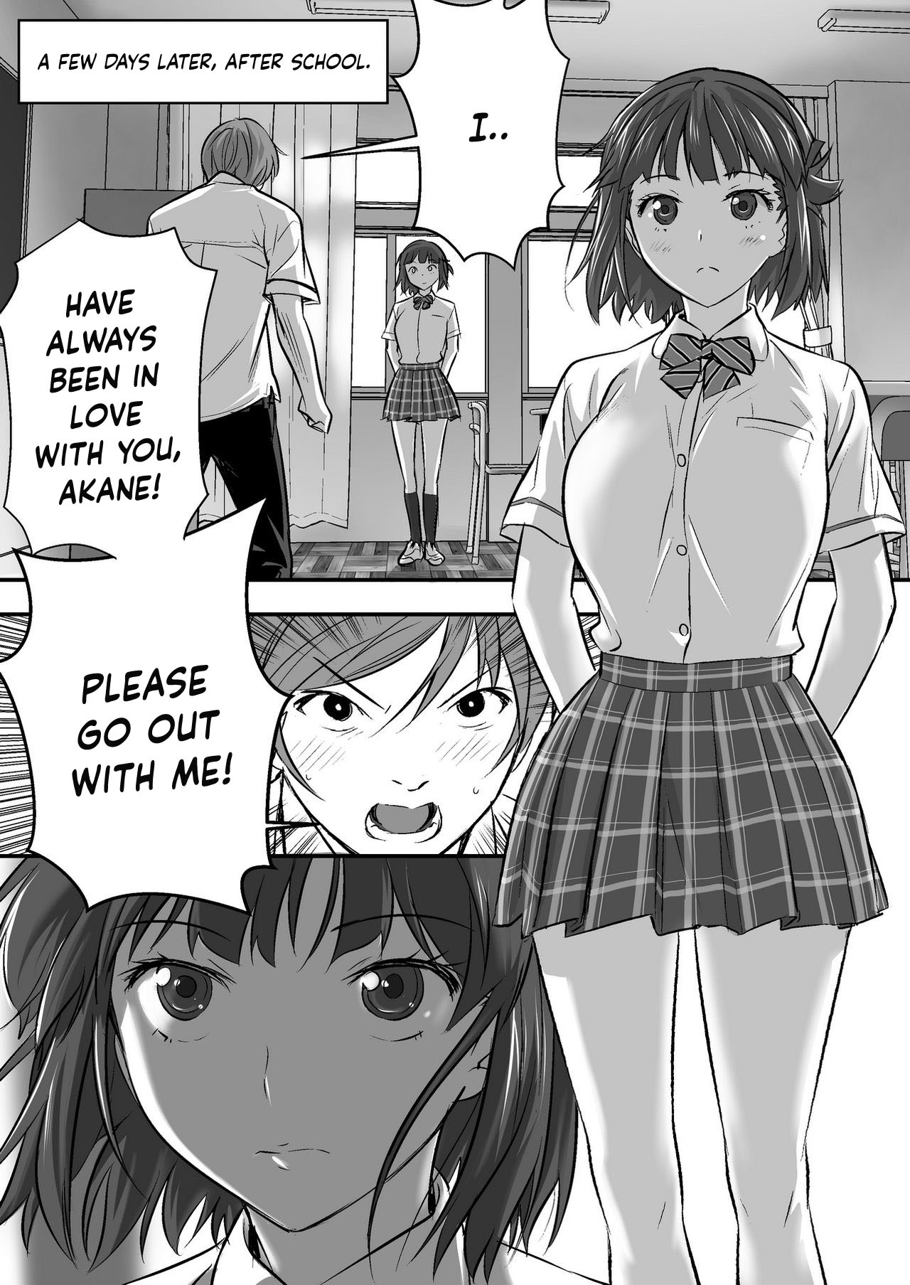 Udo "Akane wa Nankai mo Rape Suru to Kimochi Yoku Narunda" page 50