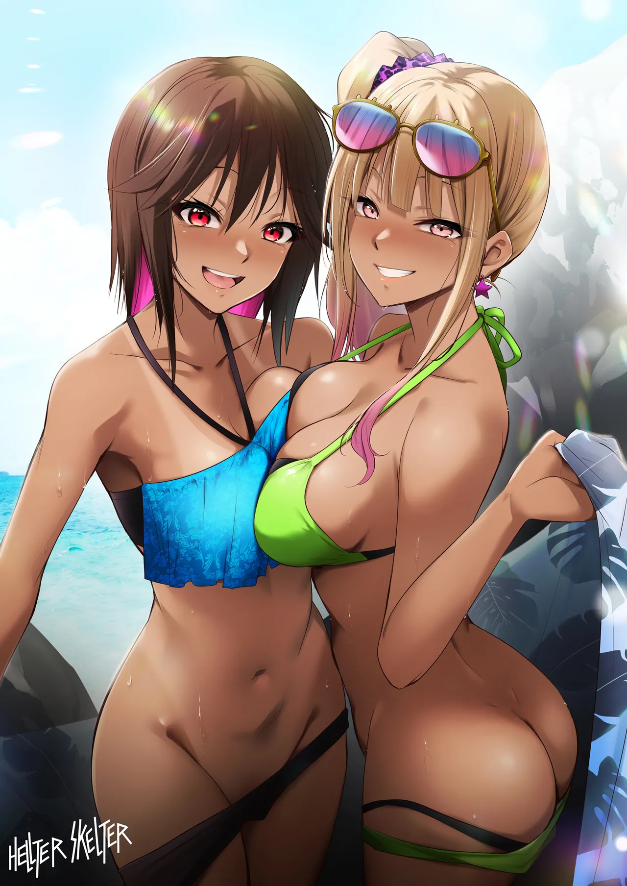 Umi no Ie de Baito shitetara Kuro Gyaru Doukyuusei ni Gyaku Nan sarete Asedaku Doutei Sotsugyou shita Natsu no Hi page 35